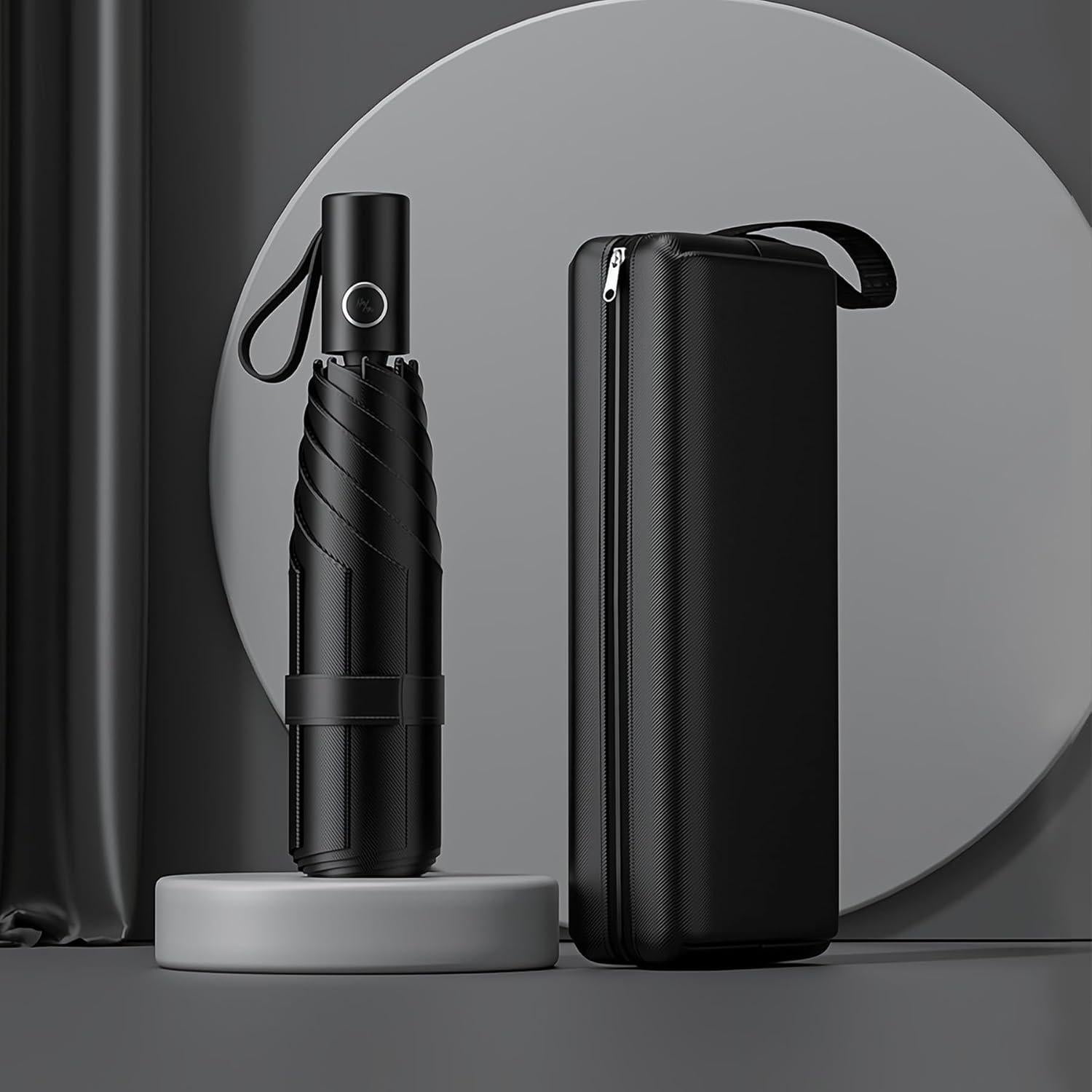 Paraguas Automático Mini Moorrlii Plegable UV 50+ Resistente Viento