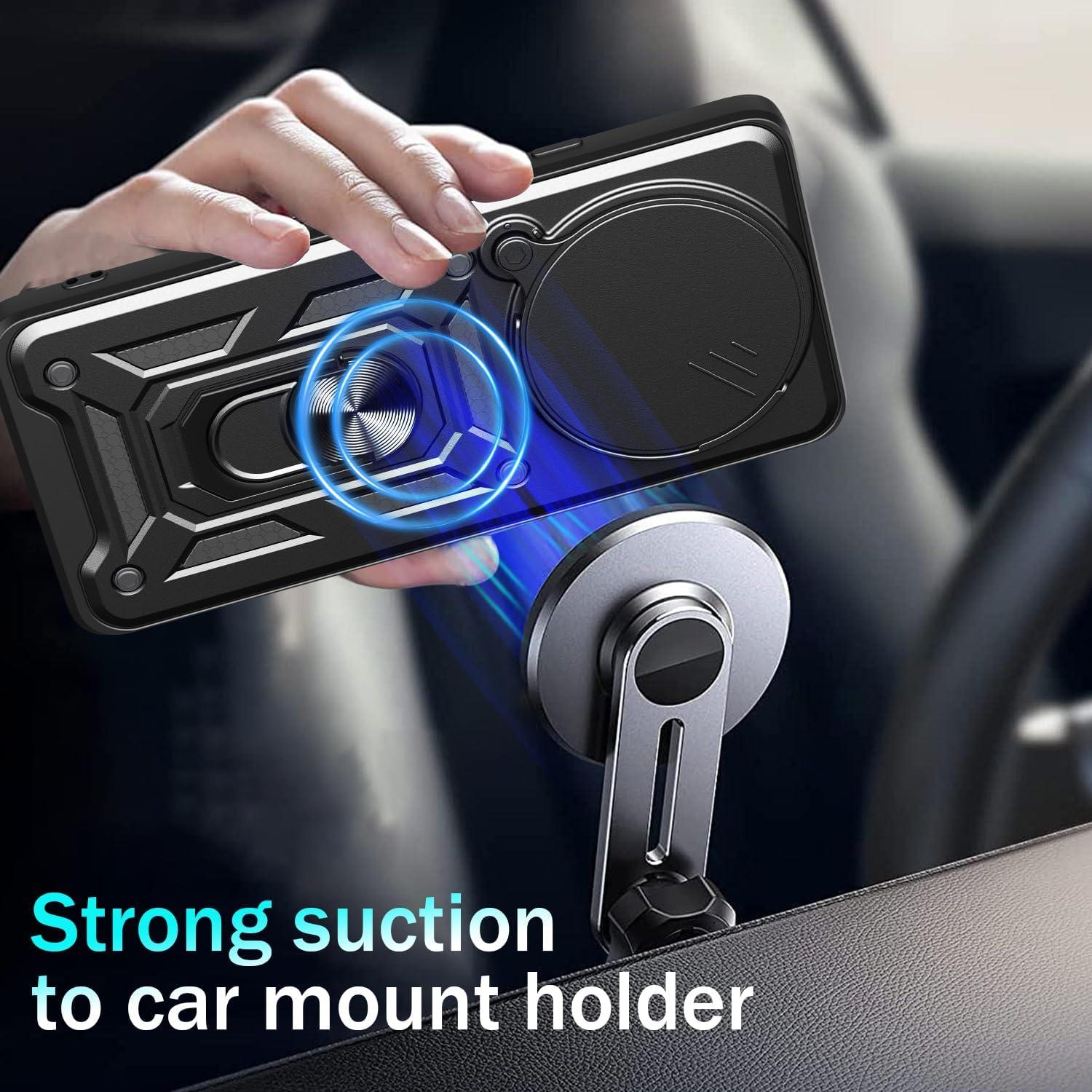 Funda Doble Capa PC TPU para Realme P3 Pro 5G Negra