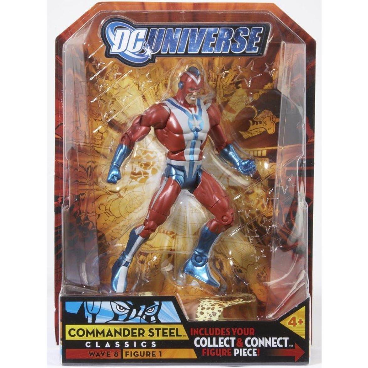 Figura Commander Steel Mattel 15,24 cm DC Coleccionista