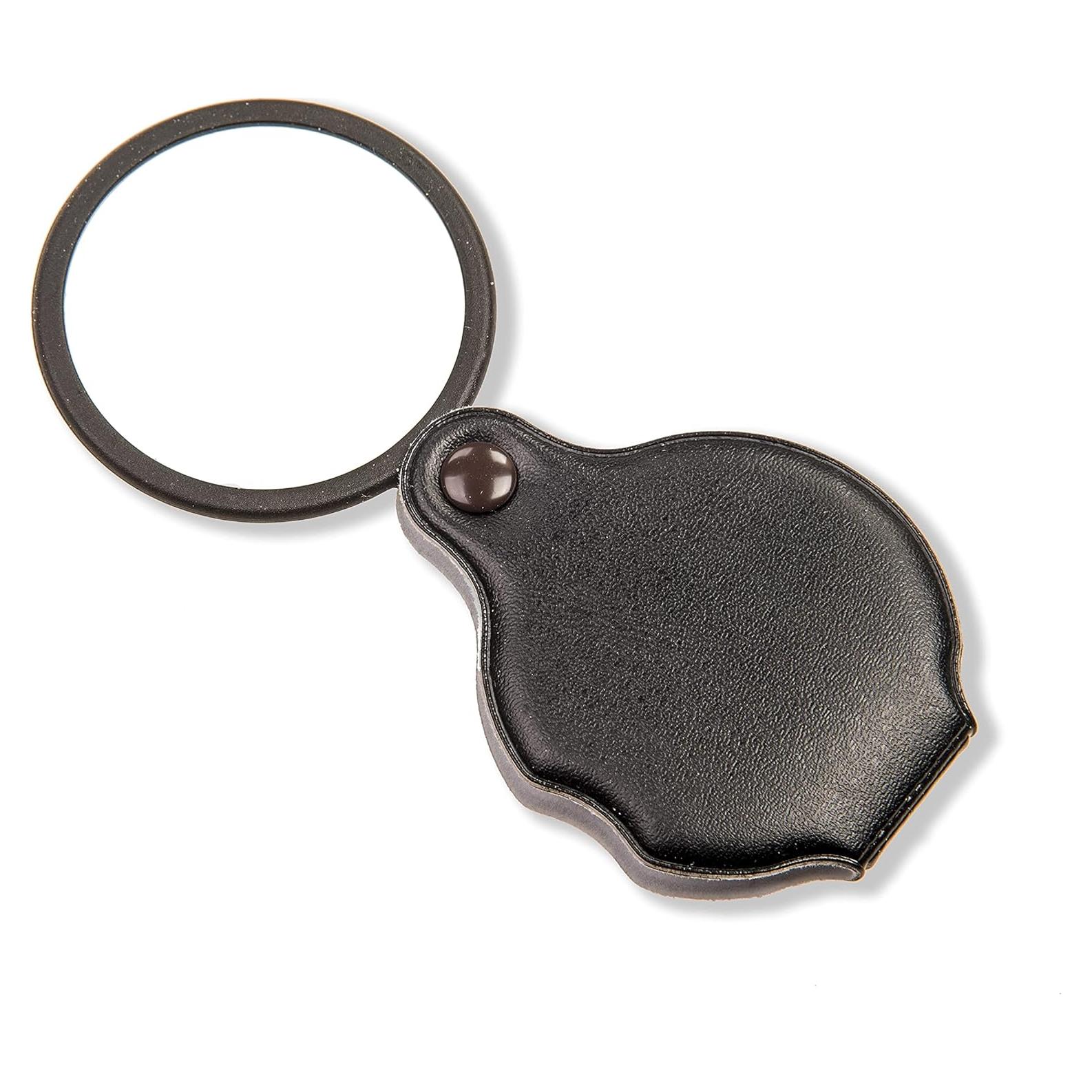 Lupa Plegable Carson GN-11 4x con Funda Protectora