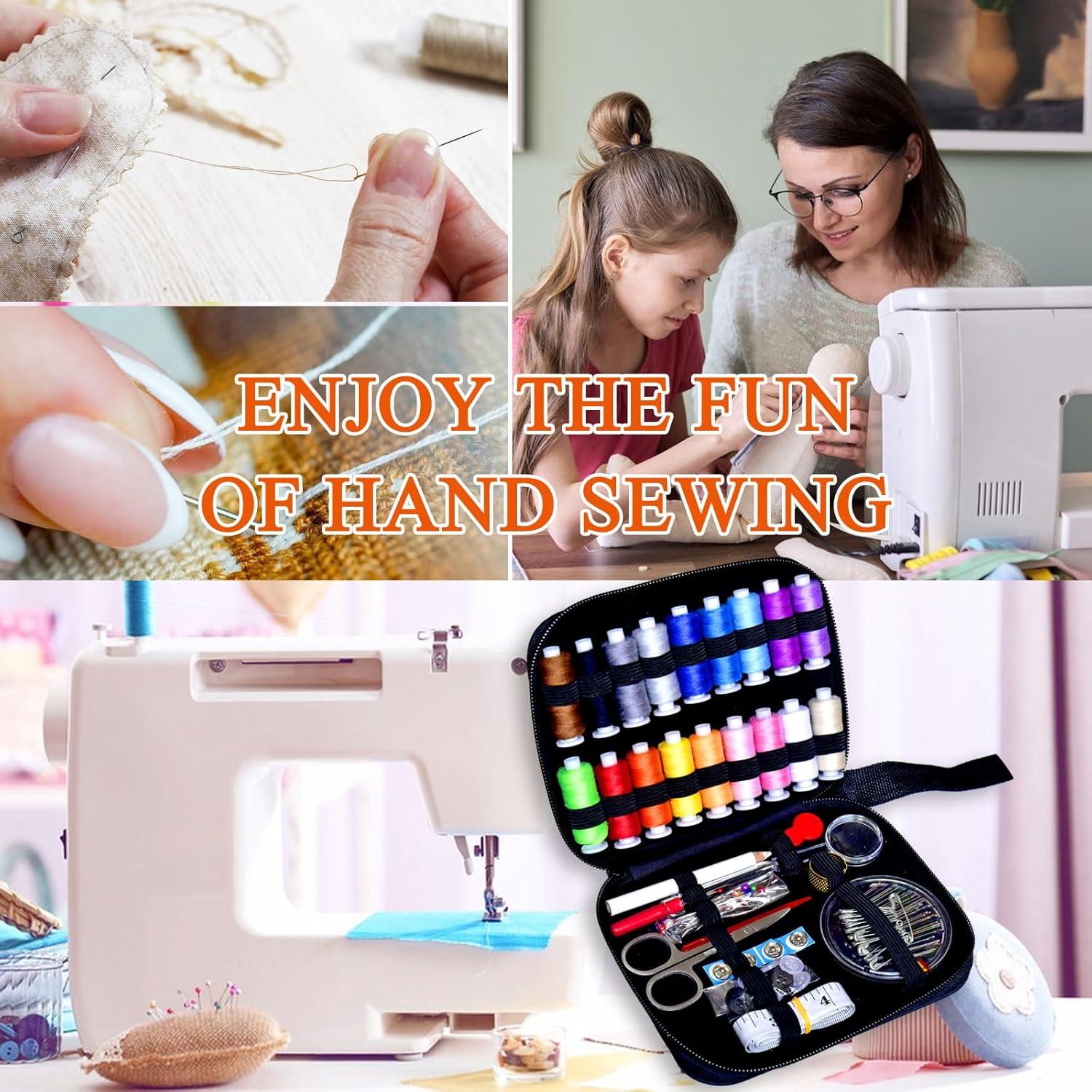 Kit de Costura Portátil LP 18 Hilos y Accesorios Completo