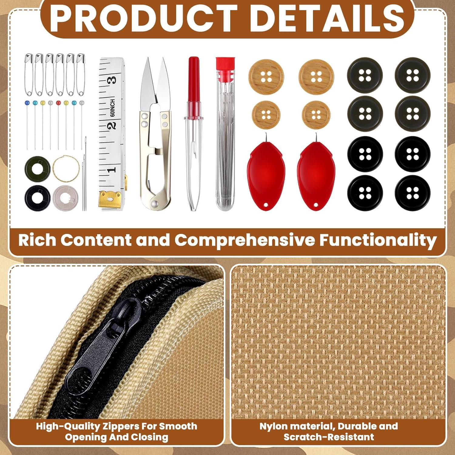 Kit de Costura Táctico Suncalla Nylon Portátil 13x11cm