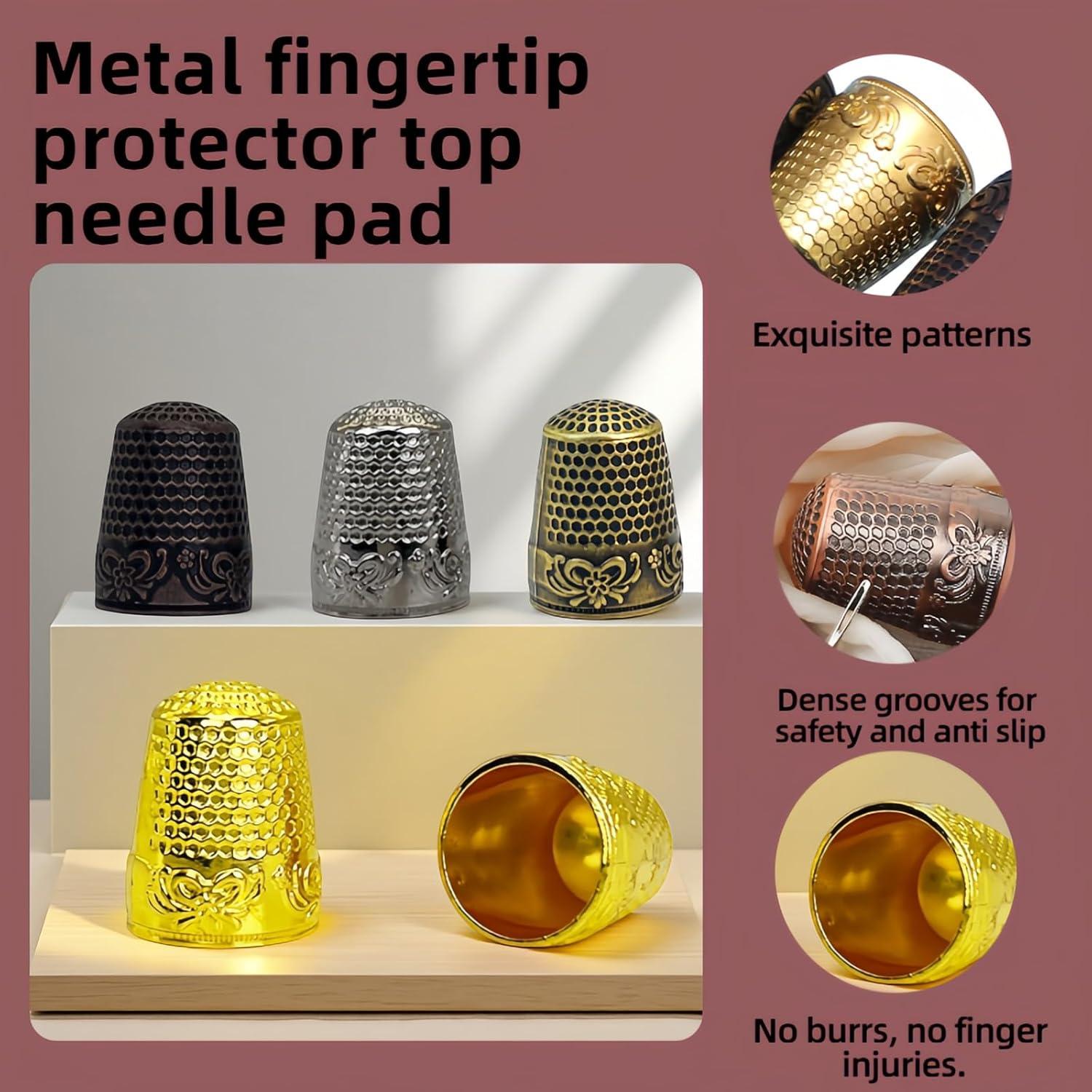 Dedales de Metal RyanDesign - Paquete de 4 Tamaño 9