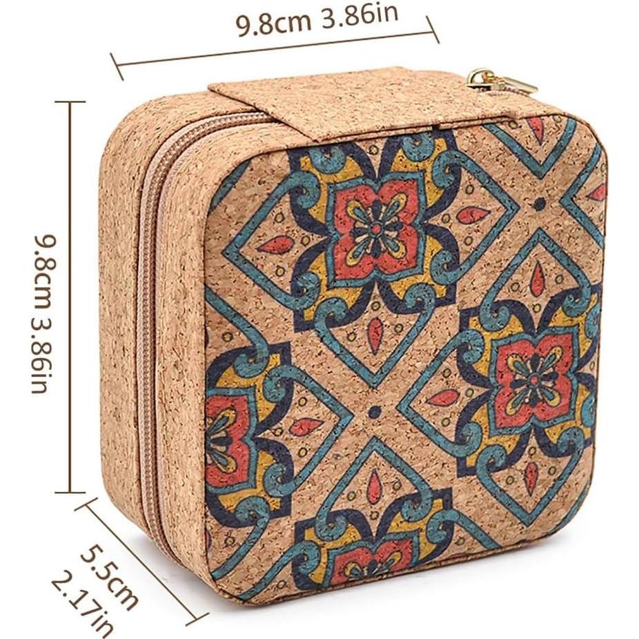 Kit de Costura Portátil BlissfulVistas Girasol 10x10 cm