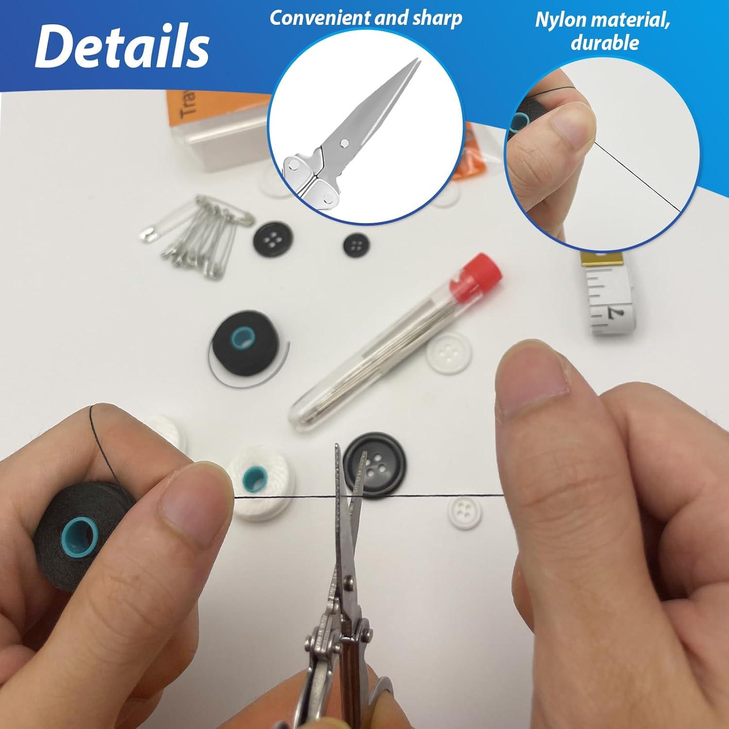 Paquete de 24 Kits de Costura de Viaje Mini Yasuwekik