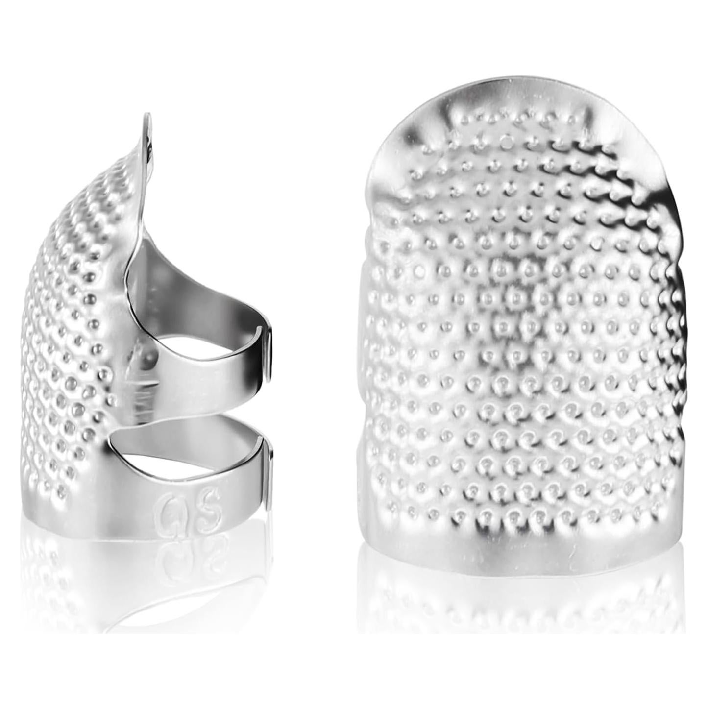 Dedales Ajustables de Acero Inoxidable Xyembu - 2 Pcs