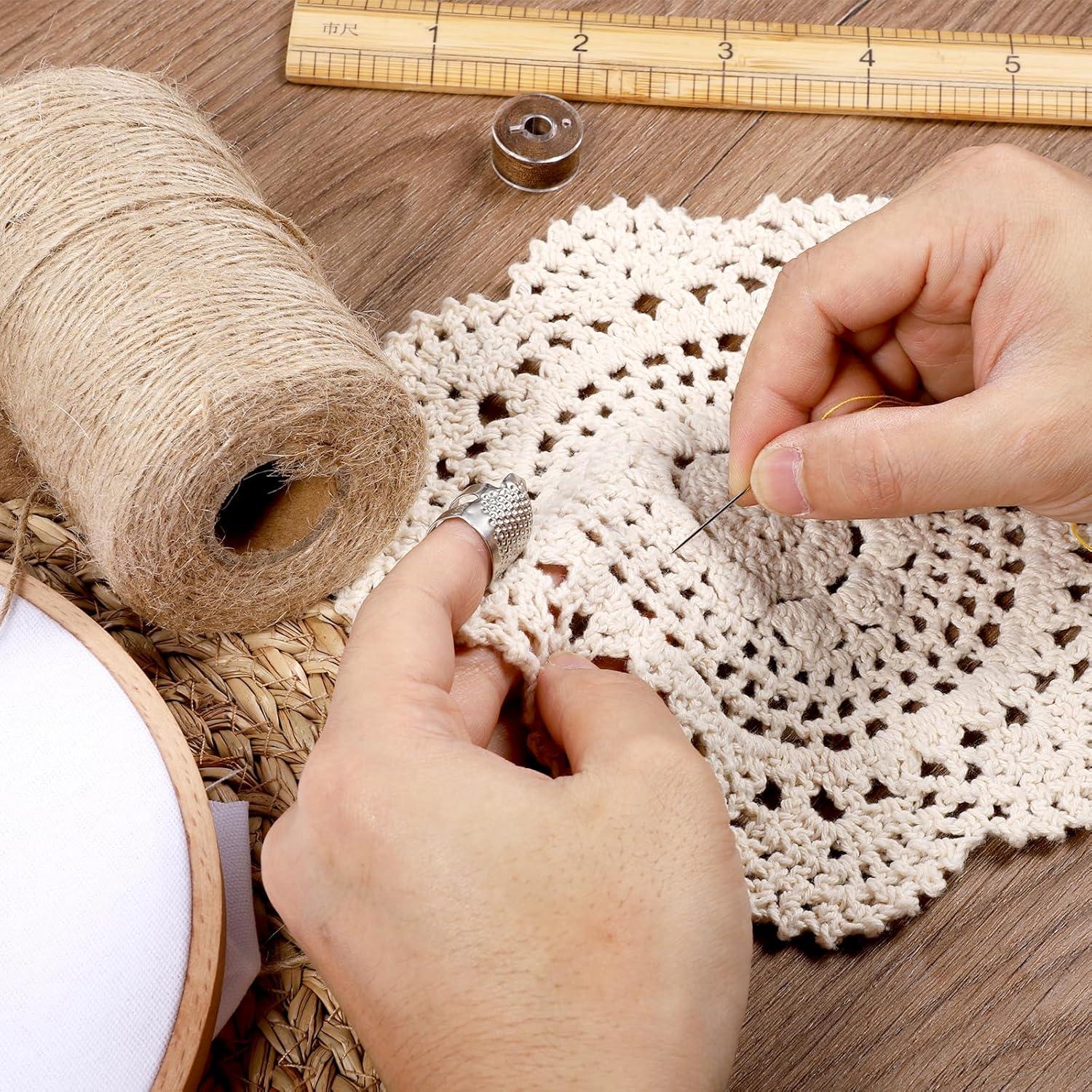 Dedales Ajustables de Acero Inoxidable Xyembu - 2 Pcs