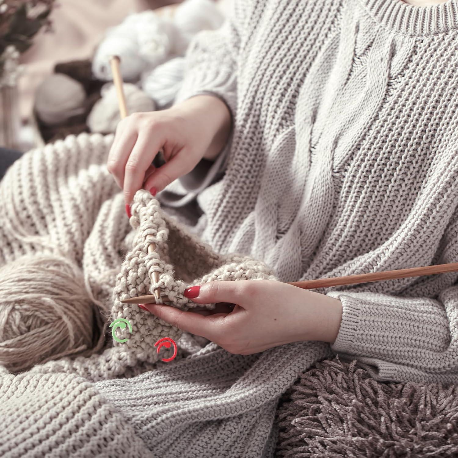 60 Marcadores de Puntos de Costura Metalicos Hariendny - Coloridos