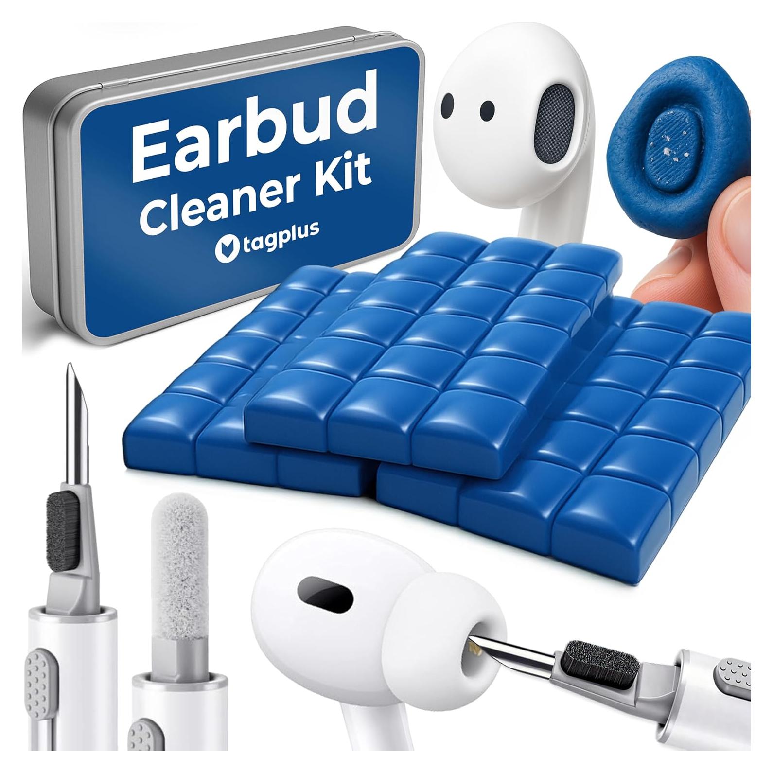 Kit de limpieza para auriculares y teléfonos Level8 - Azul