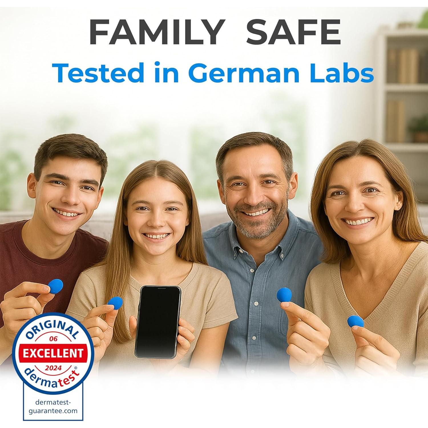 Kit de limpieza para auriculares y teléfonos Level8 - Azul