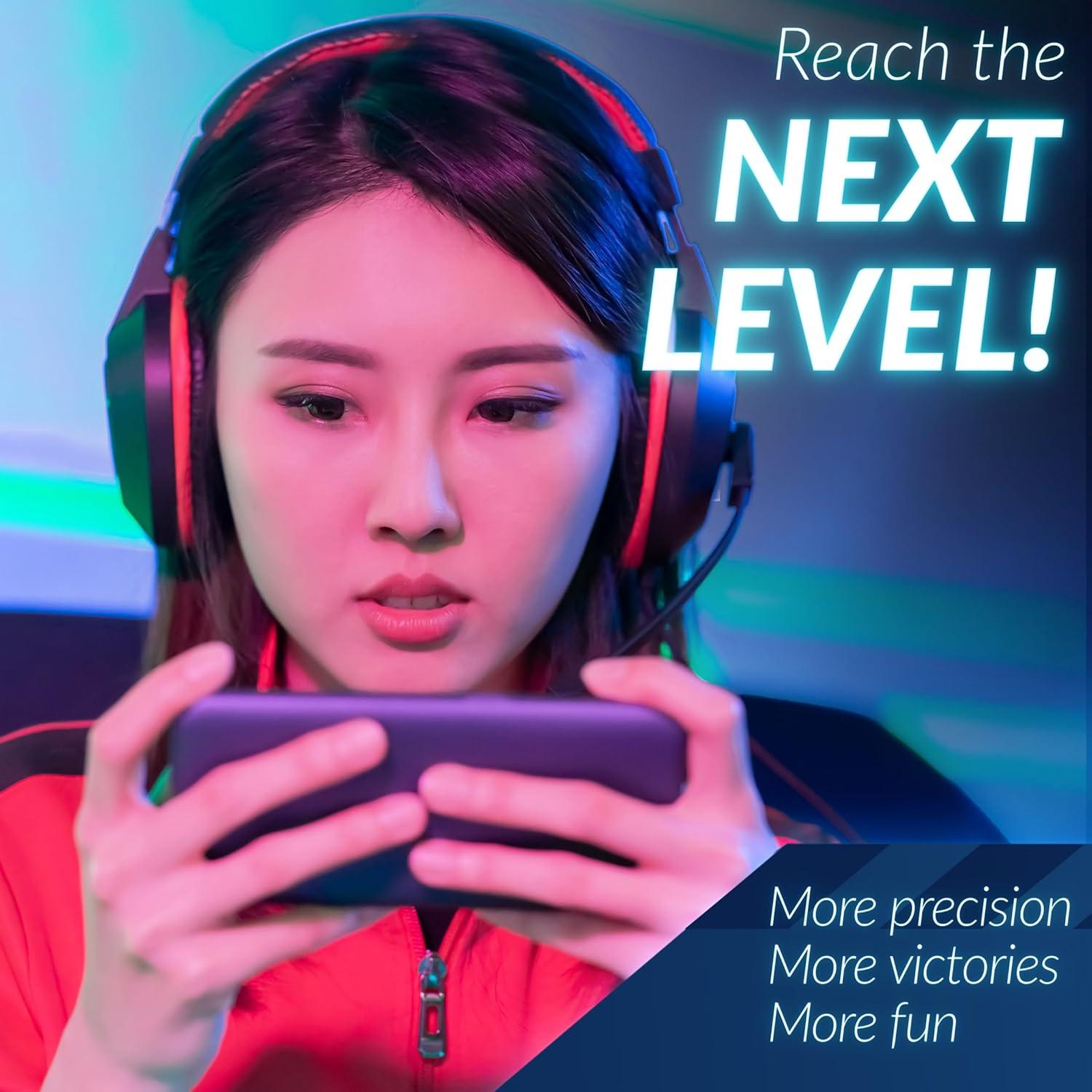 10 Dedales para Juegos Móviles RISOKA - Control Táctil Preciso