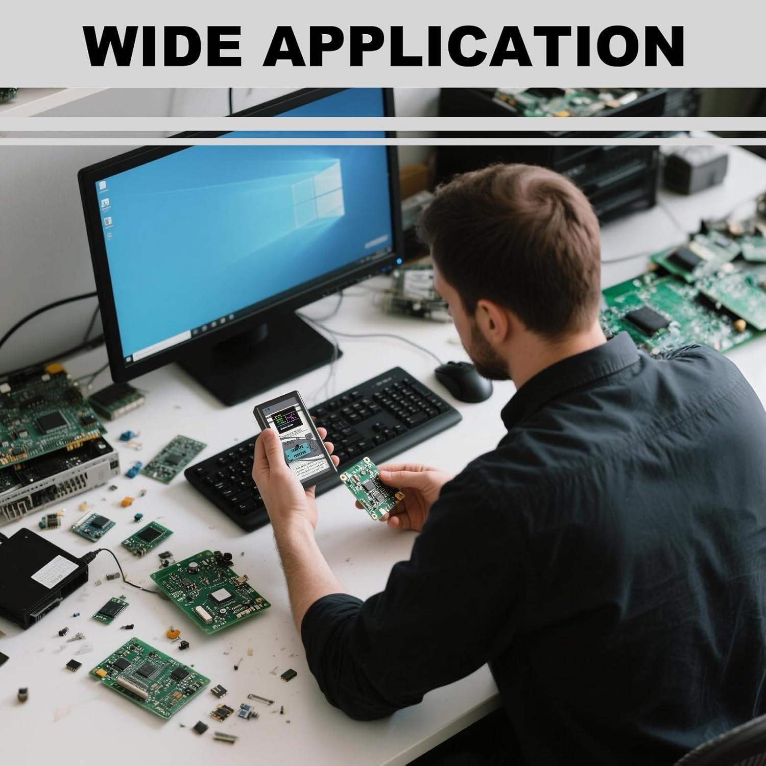 Probador de Transistores DROK - Medidor LCR Multifuncional