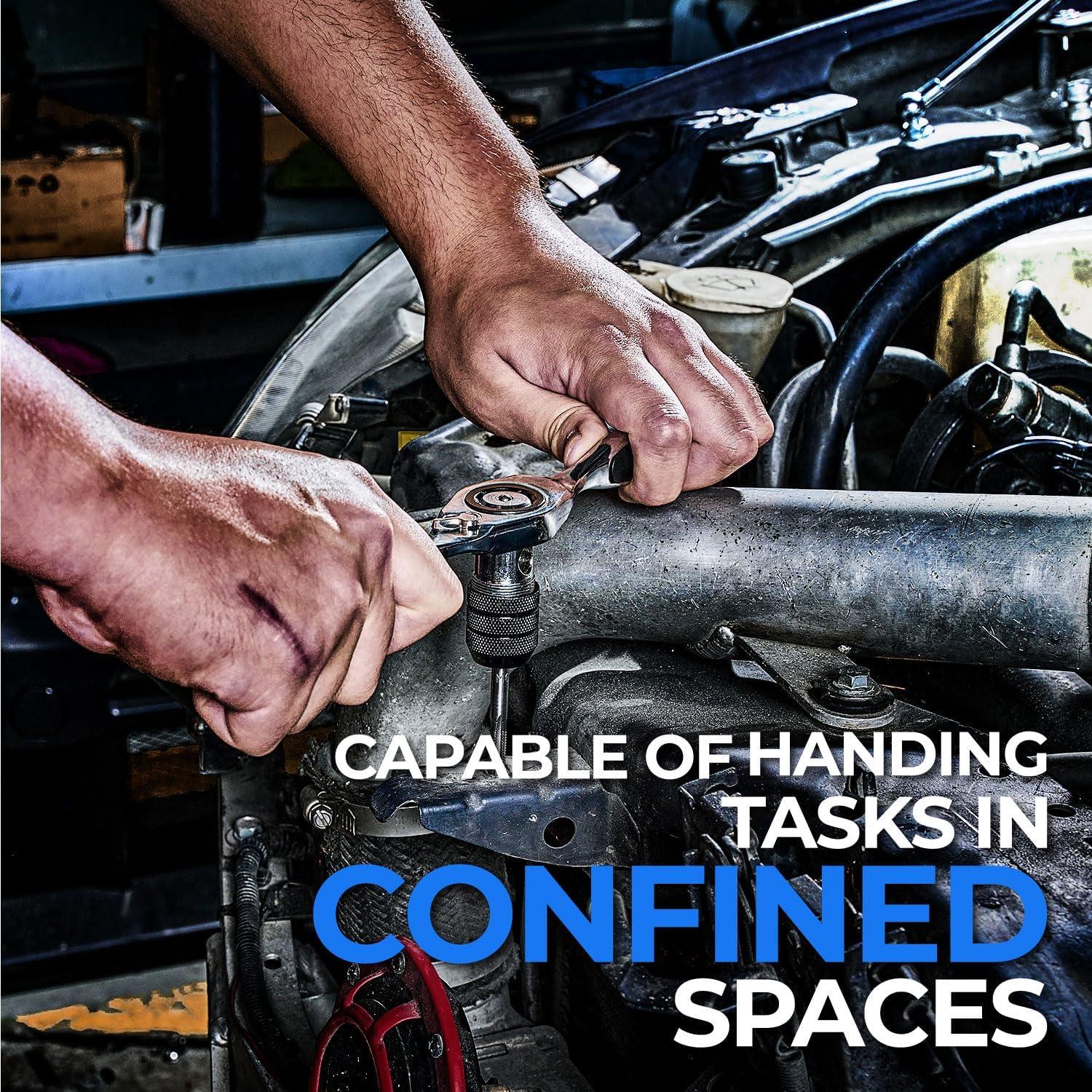 Juego de Machos y Matrices Toolant 127 Piezas SAE/Métrico