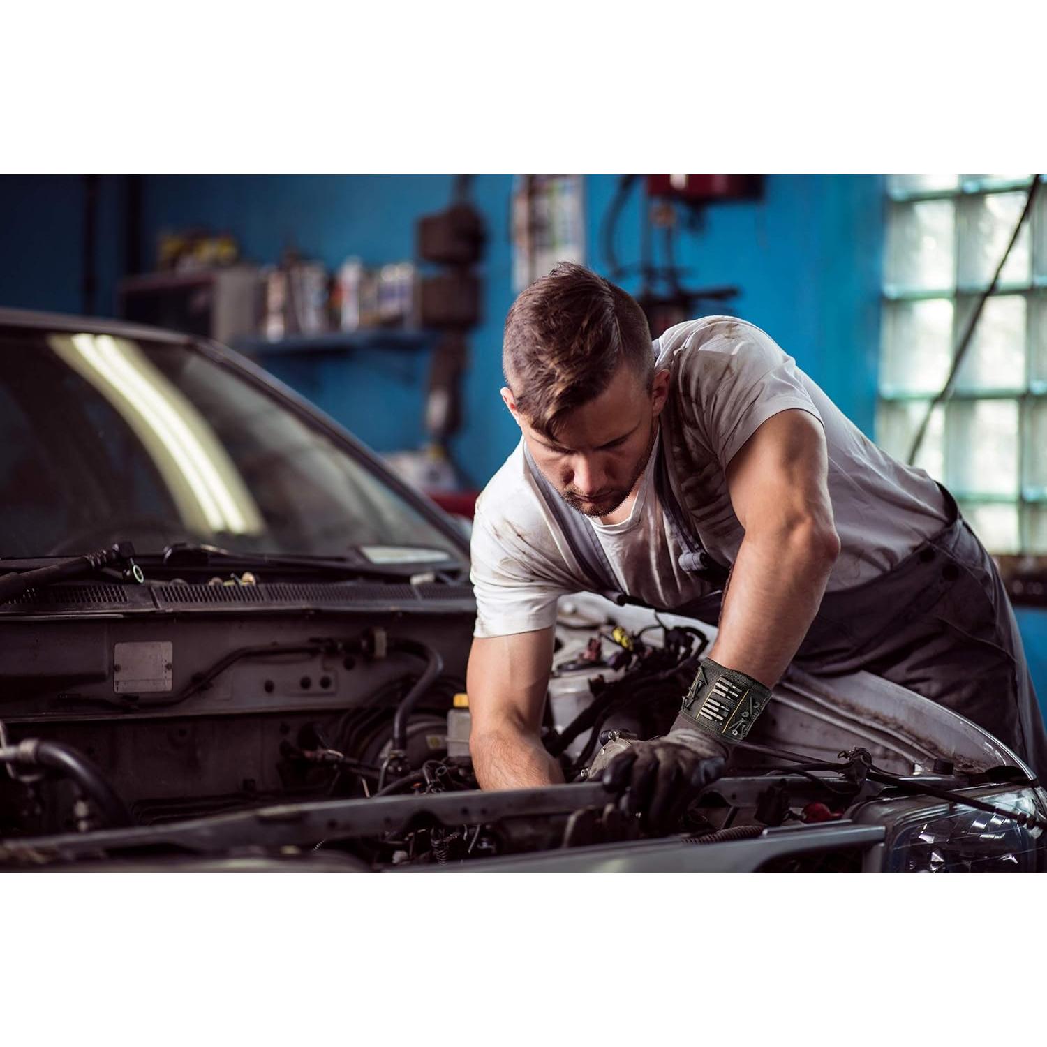 Pulsera Magnética Magnelex Magnexpert con 15 Imanes - Negra