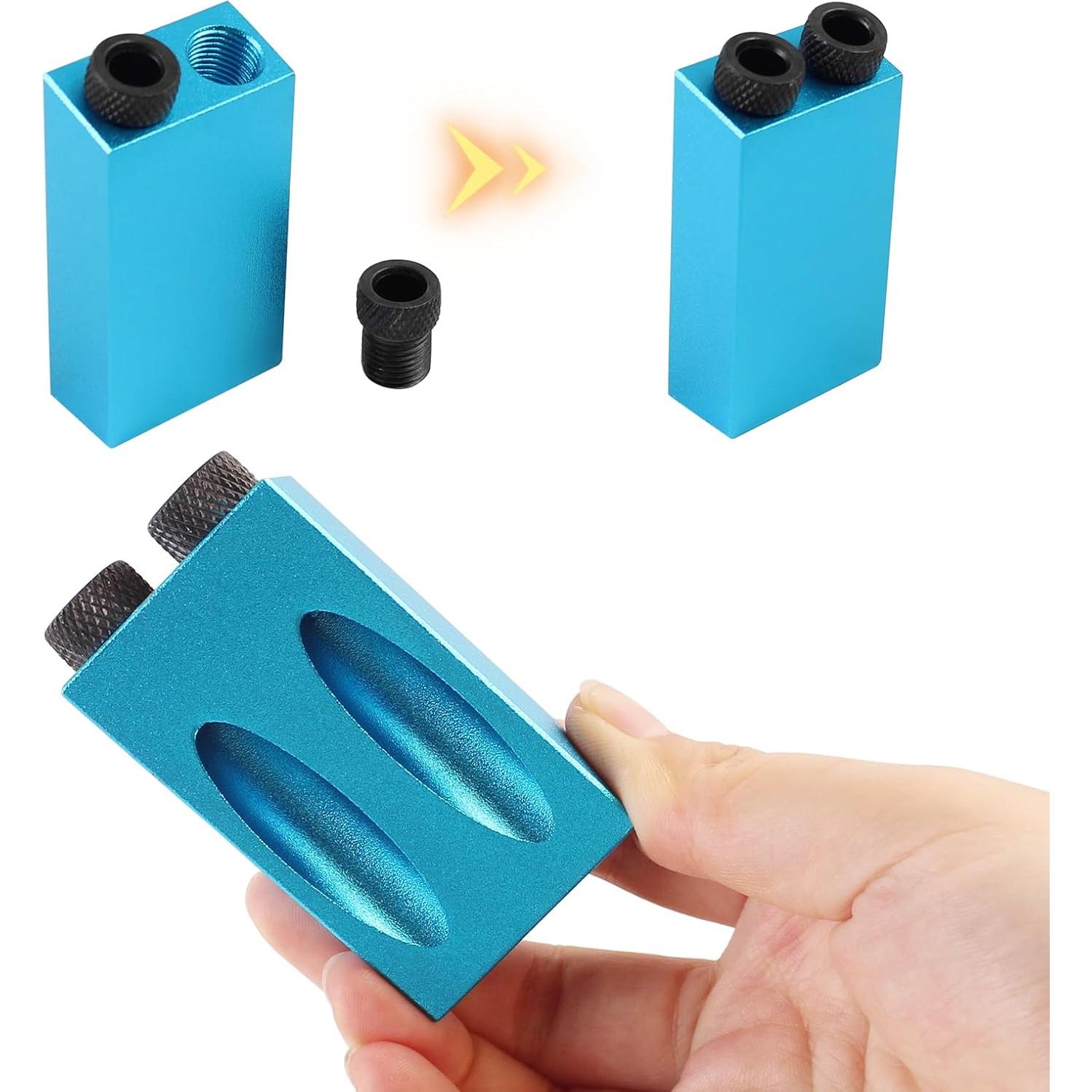 Kit Plantilla Agujeros 15° Aluminio TRUTOPWAY 6/8/10mm