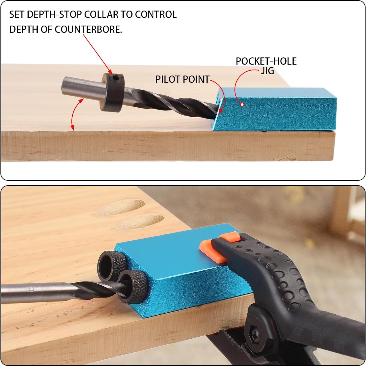 Kit Plantilla Agujeros 15° Aluminio TRUTOPWAY 6/8/10mm