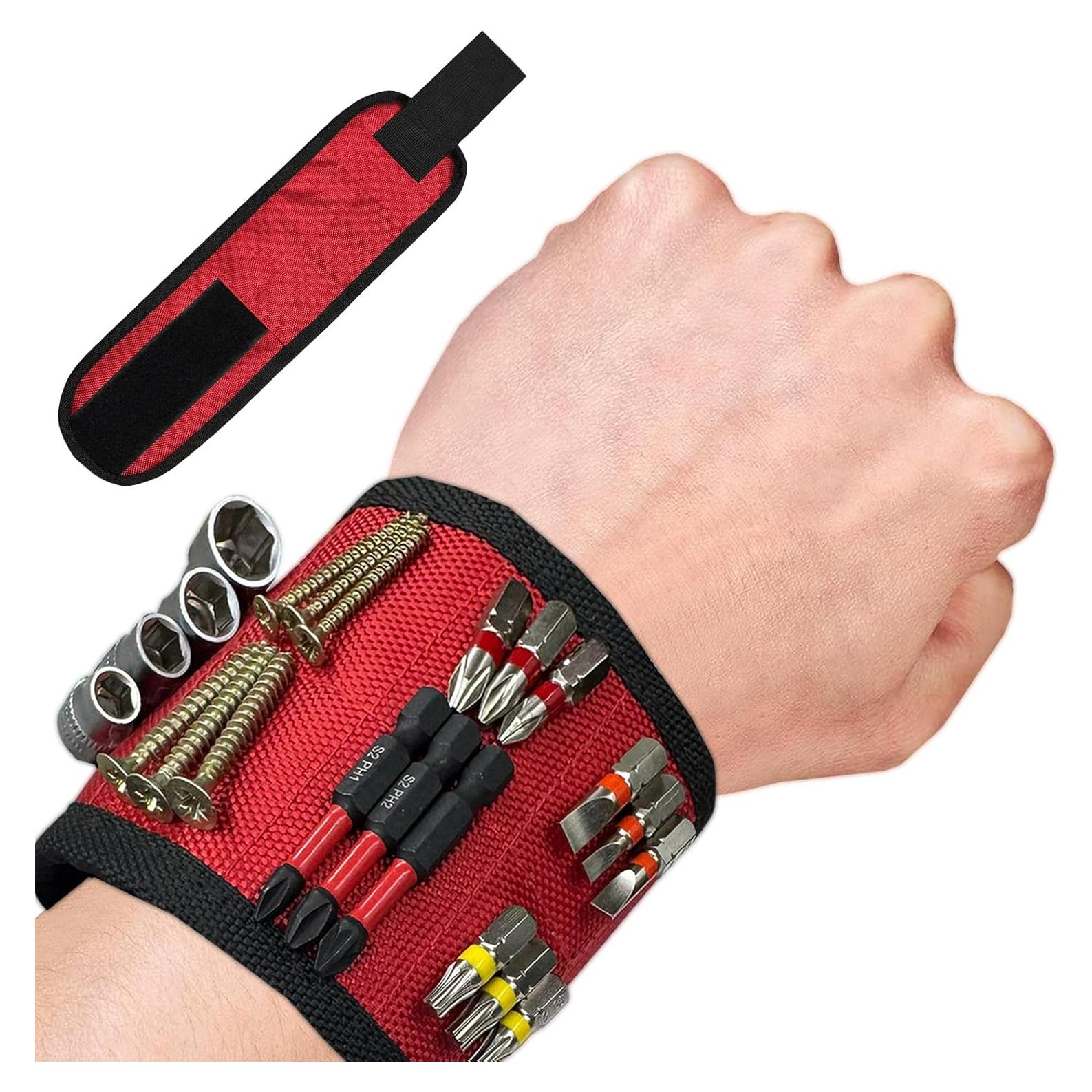 Pulsera Magnética Greywolf para Herramientas - Ajustable y Transpirable