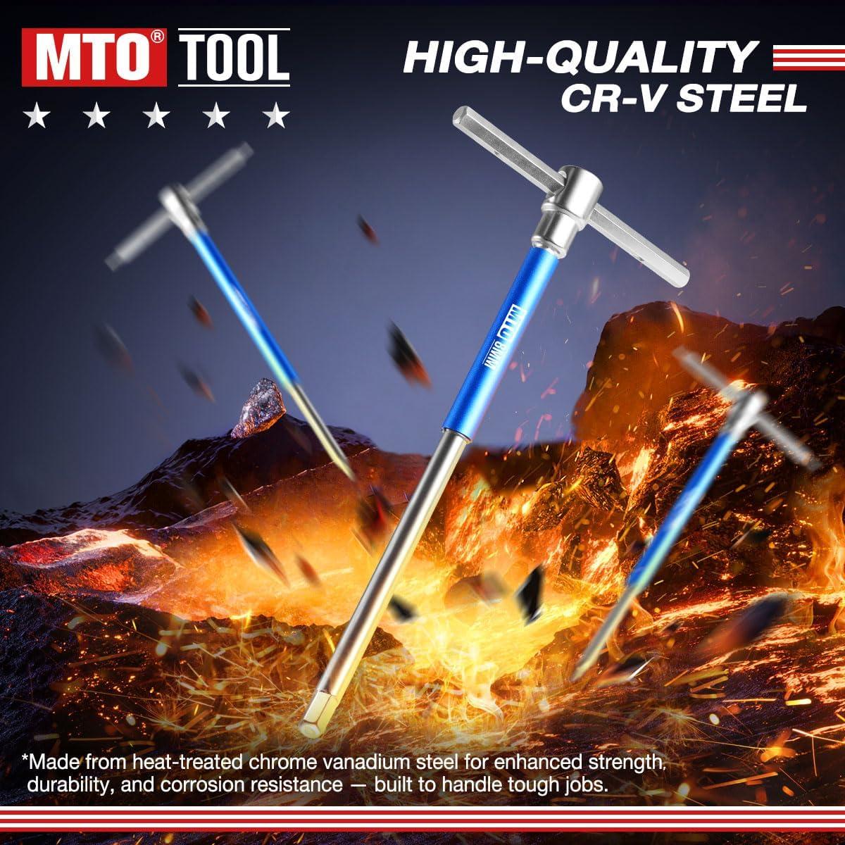 Juego de Llaves Allen MTO 8 Piezas 2-10mm con Soporte