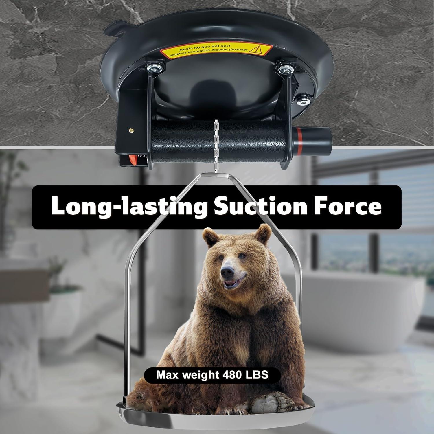 Paquete de 2 Ventosas de Alta Resistencia YYDENTOOL 20 cm