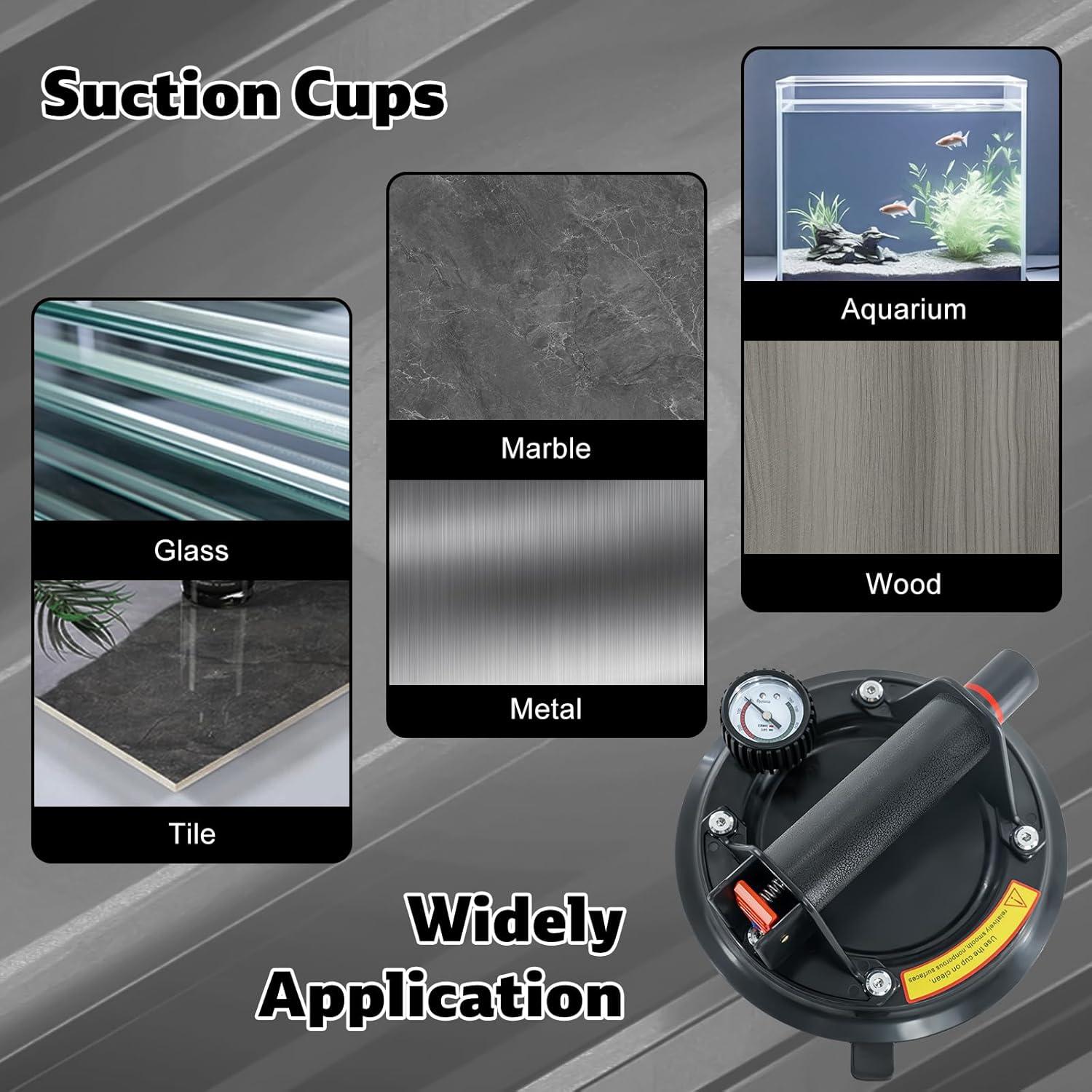 Paquete de 2 Ventosas de Alta Resistencia YYDENTOOL 20 cm