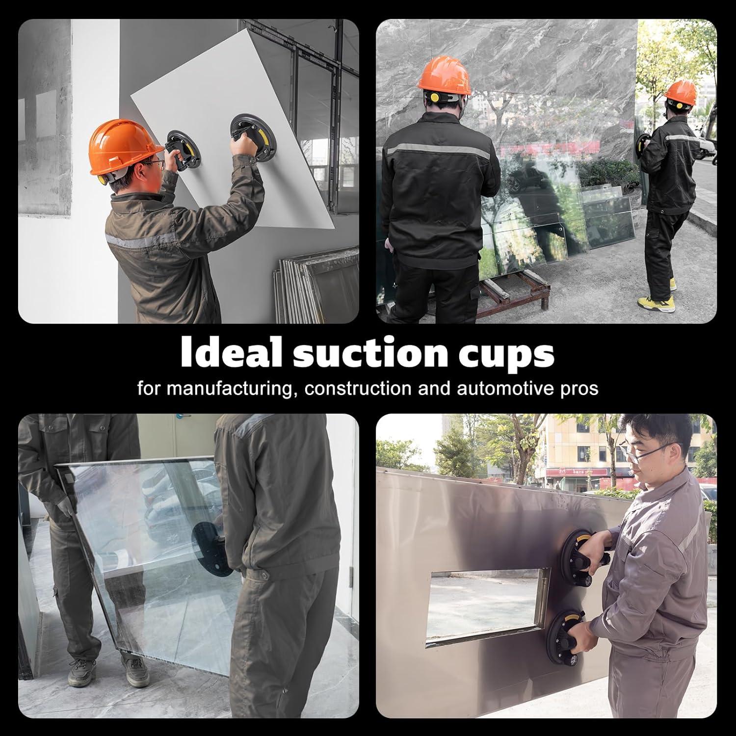 Paquete de 2 Ventosas de Alta Resistencia YYDENTOOL 20 cm