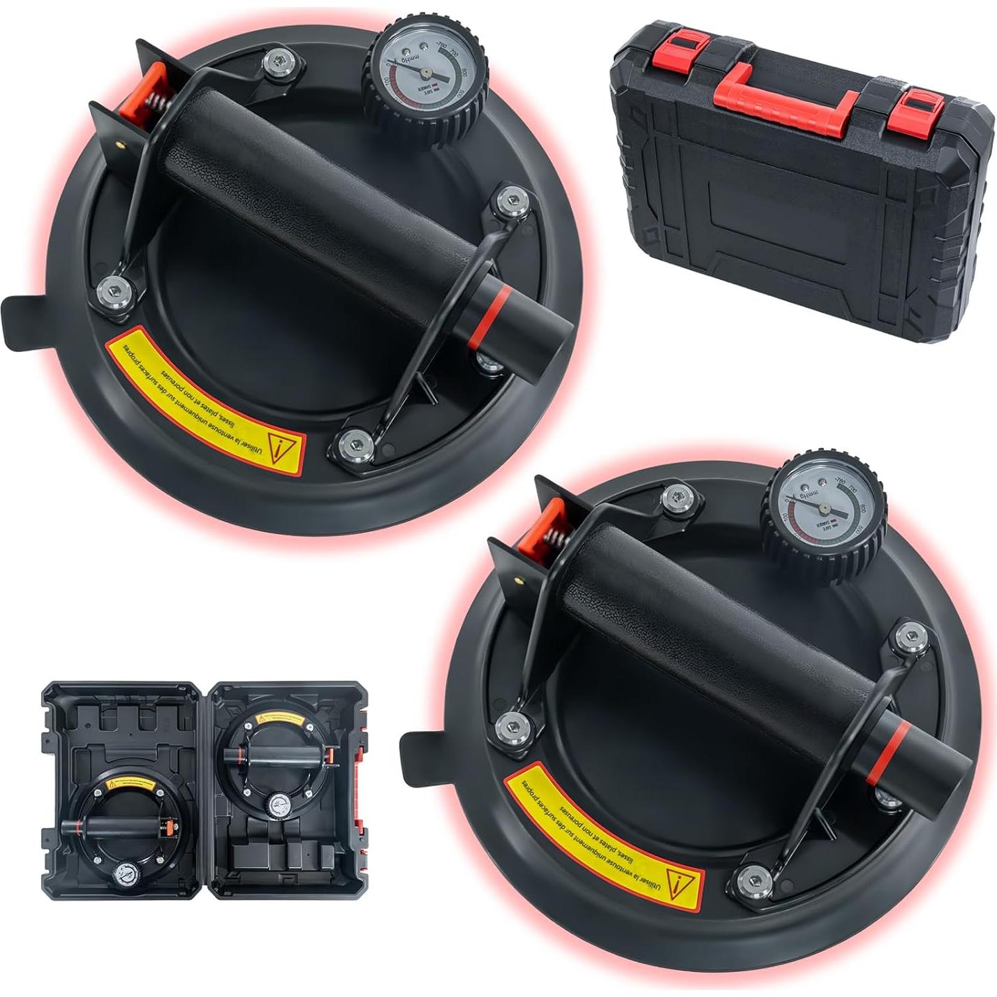 Paquete de 2 Ventosas de Alta Resistencia YYDENTOOL 20 cm