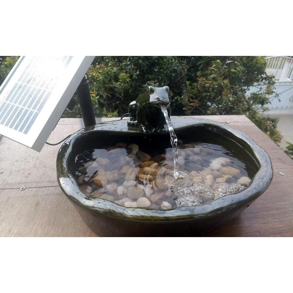 Bomba de Agua Solar ASC 180 L/h 12V para Fuente y Estanque