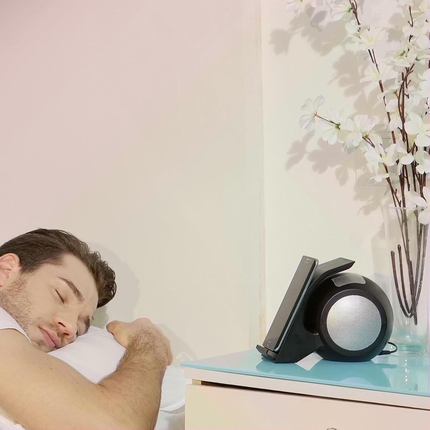 Altavoz Bluetooth CENSHI WN1 Cargador Inalámbrico 10W Negro