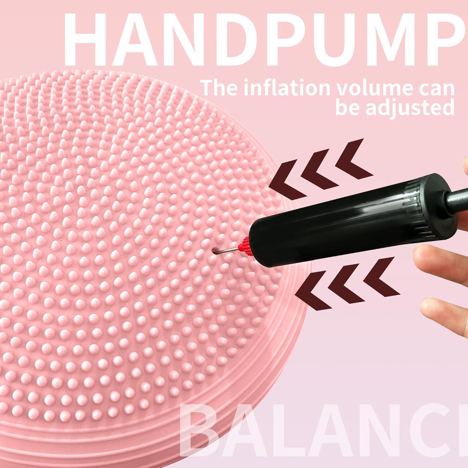 Disco de Equilibrio Yoblink 34 cm con Bomba Infladora