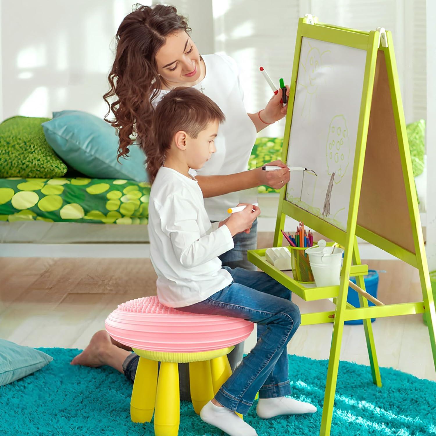 Disco de Equilibrio Yoblink 34 cm con Bomba Infladora