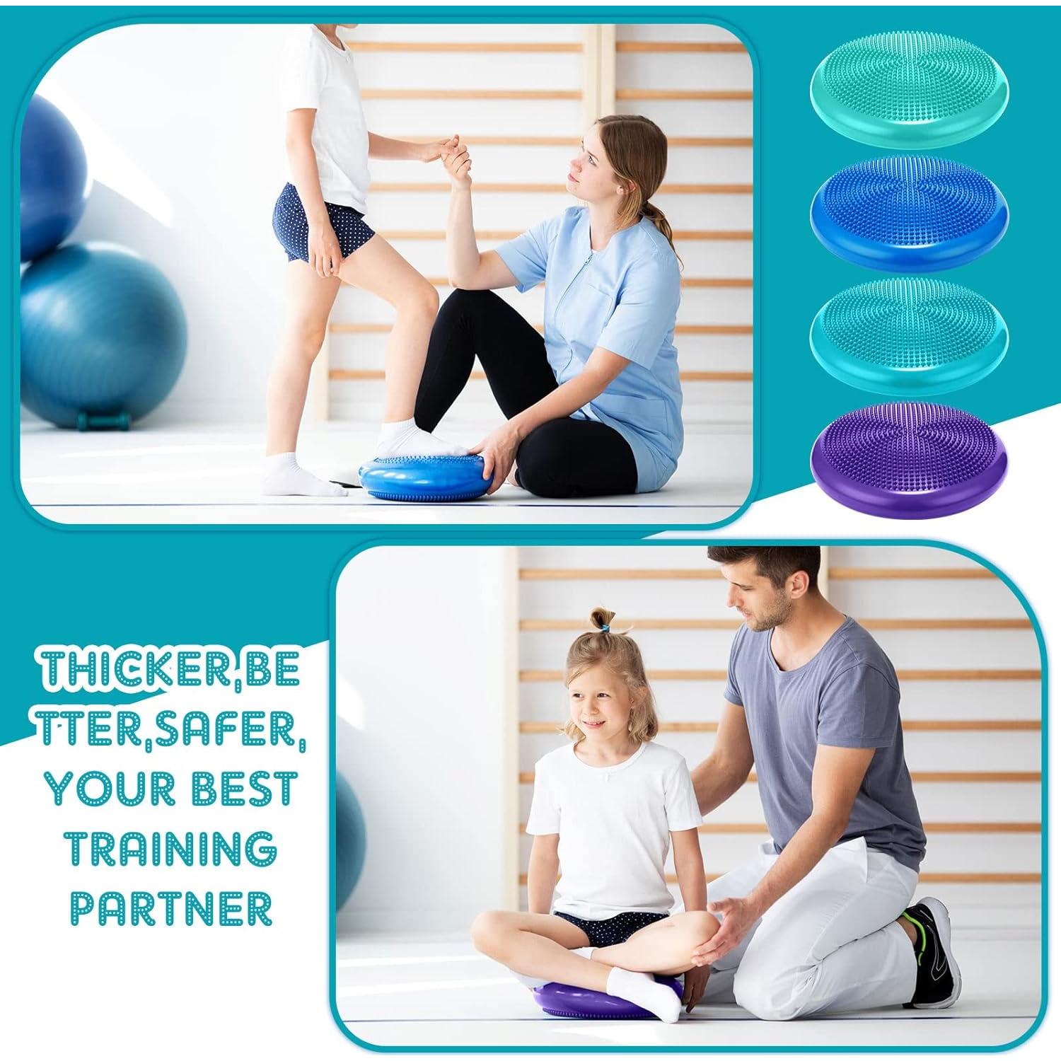 Cojines Inestables Sotiff 4 Pcs para Niños y Adultos 34cm