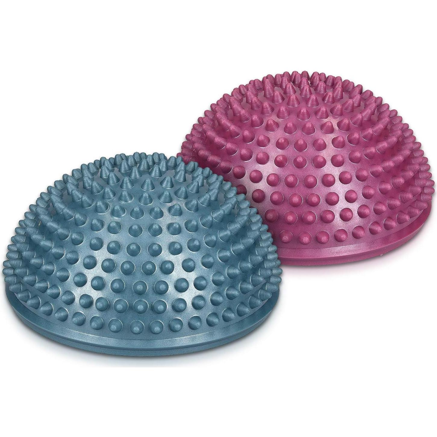 Set de 2 Esferas de Equilibrio Erizo Navaris 16 cm para Yoga