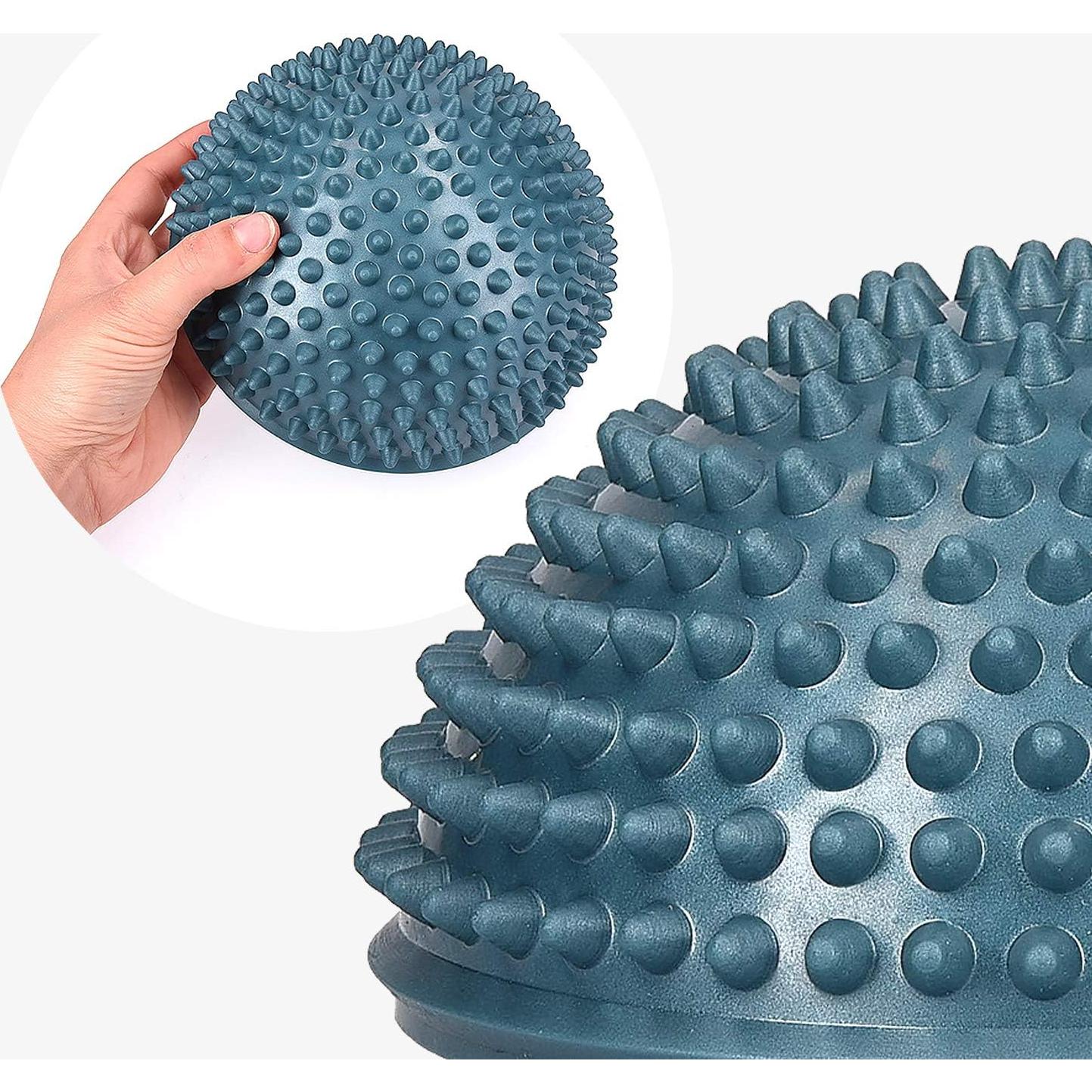 Set de 2 Esferas de Equilibrio Erizo Navaris 16 cm para Yoga