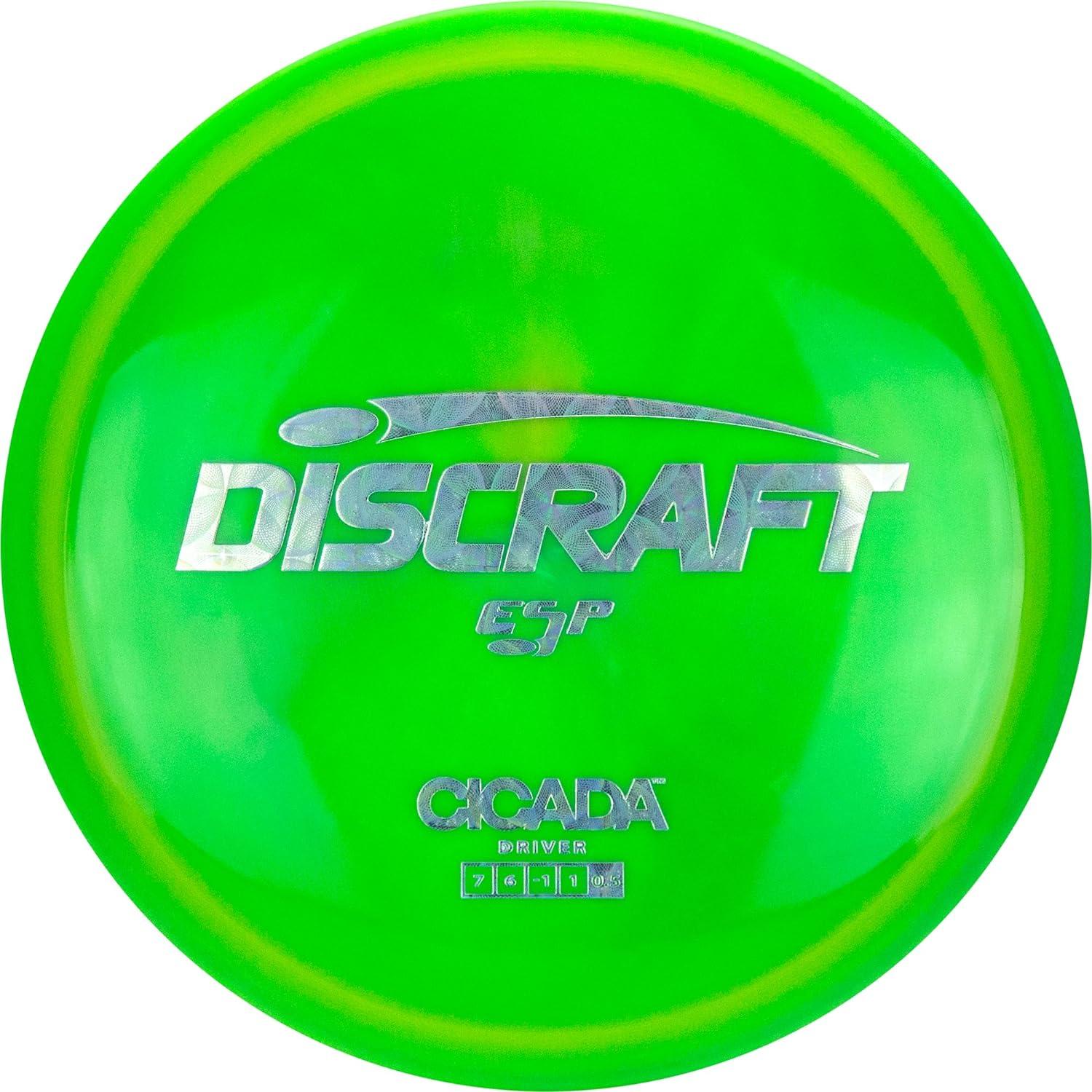 Discraft ESP Cicada Disco de Golf 160-166g - Estabilidad y Agarre