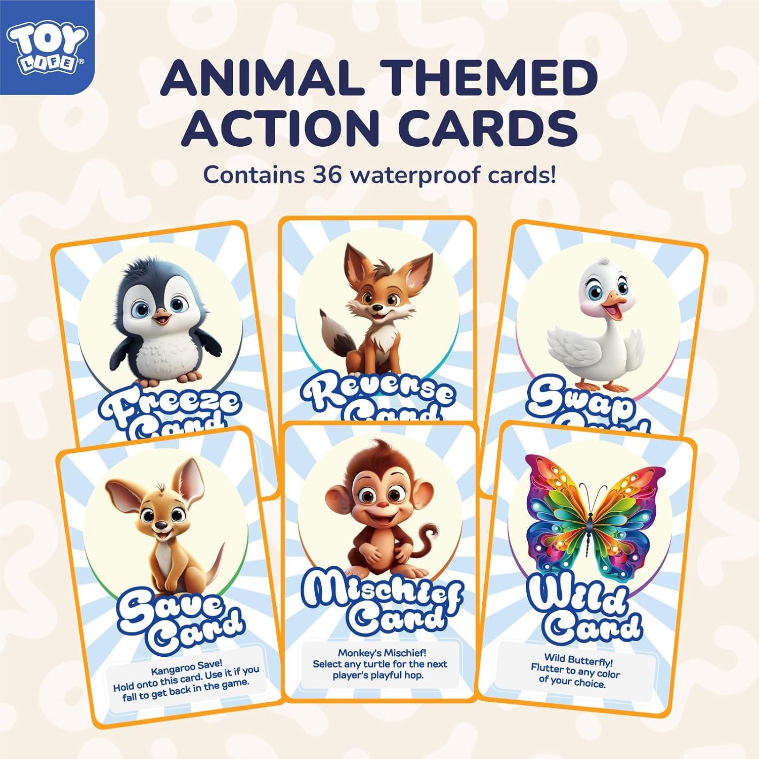 TOY Life 10 Piedras de Paso Multicolor para Niños 4-8 Años