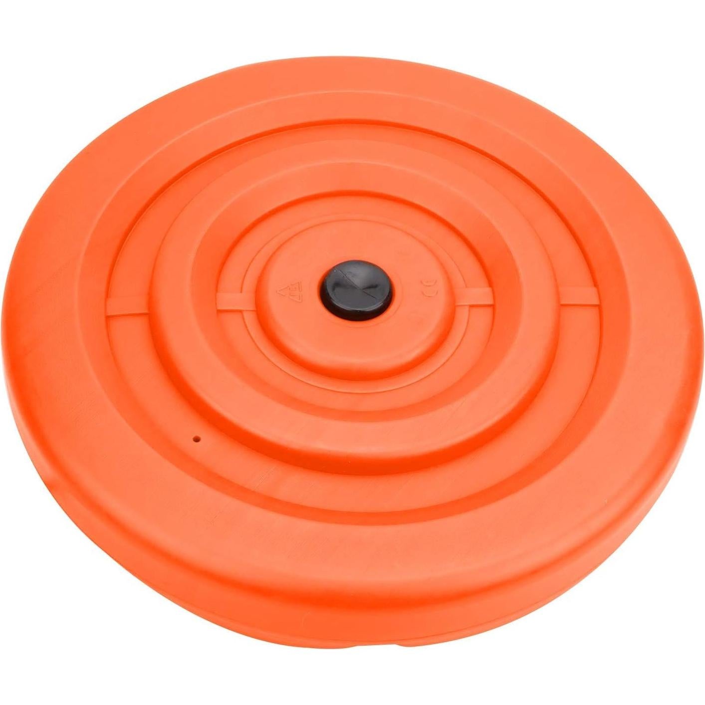 Columpio de Disco Sorbus Naranja para Niños - 28 cm, Ajustable