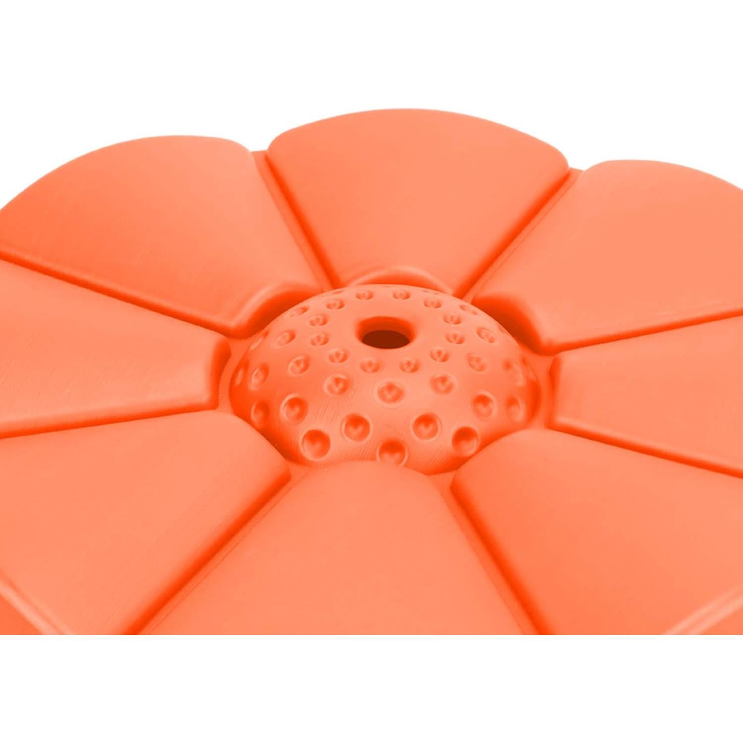 Columpio de Disco Sorbus Naranja para Niños - 28 cm, Ajustable