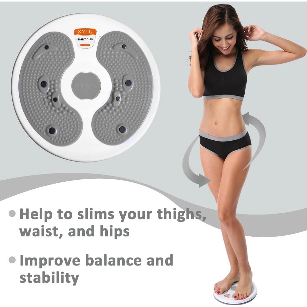 Disco Giratorio KYTO para Cintura con Masaje 35.56 cm