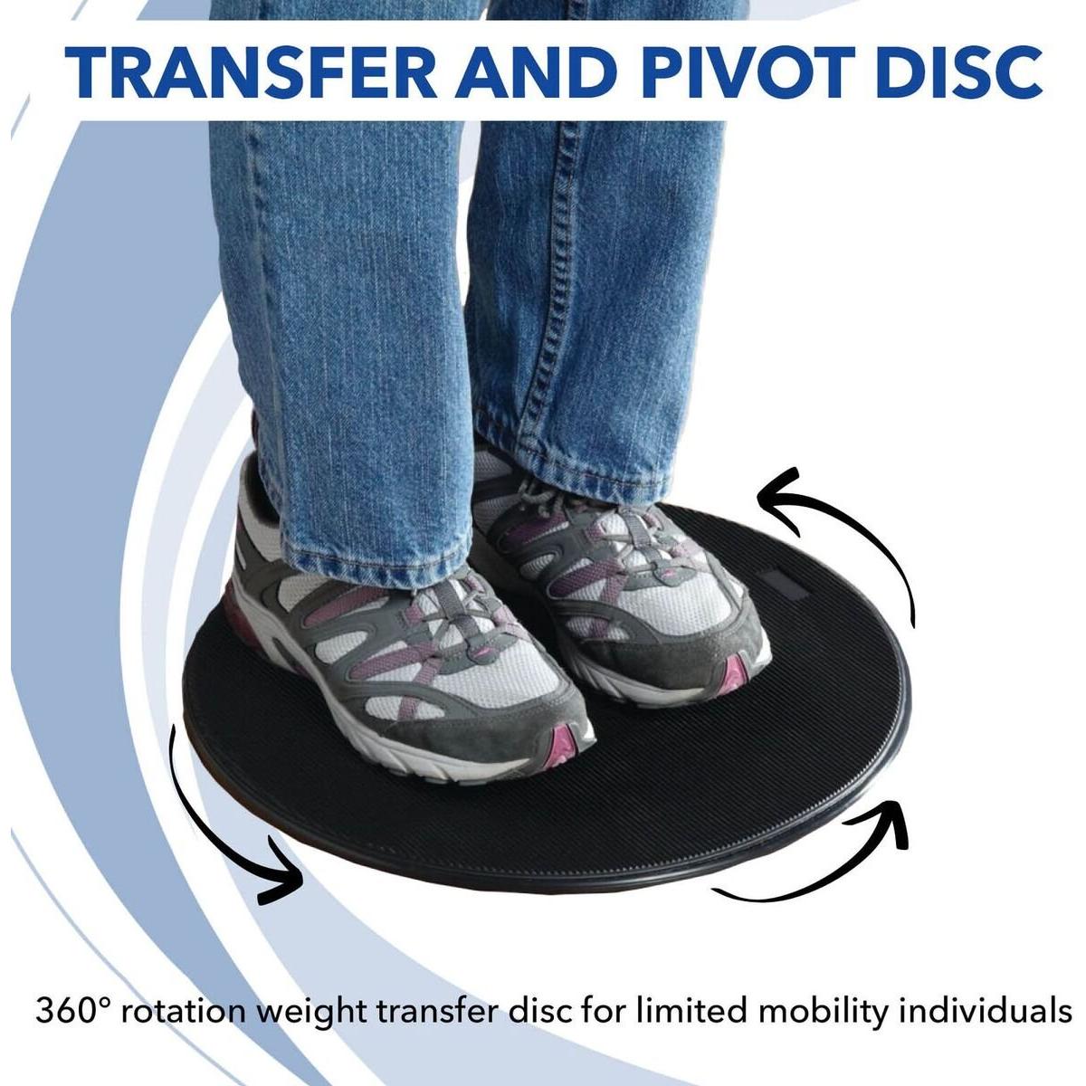 Disco Pivotante Sammons Preston 38.1 cm Antideslizante para Movilidad