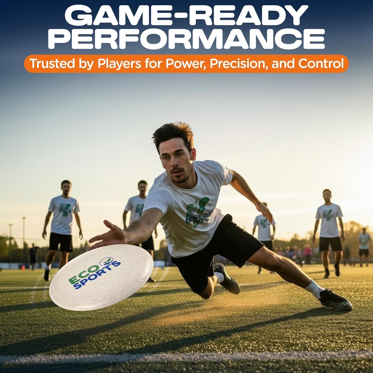 Disco Frisbee Ultimate Eco Sports 175g - Paja de Trigo