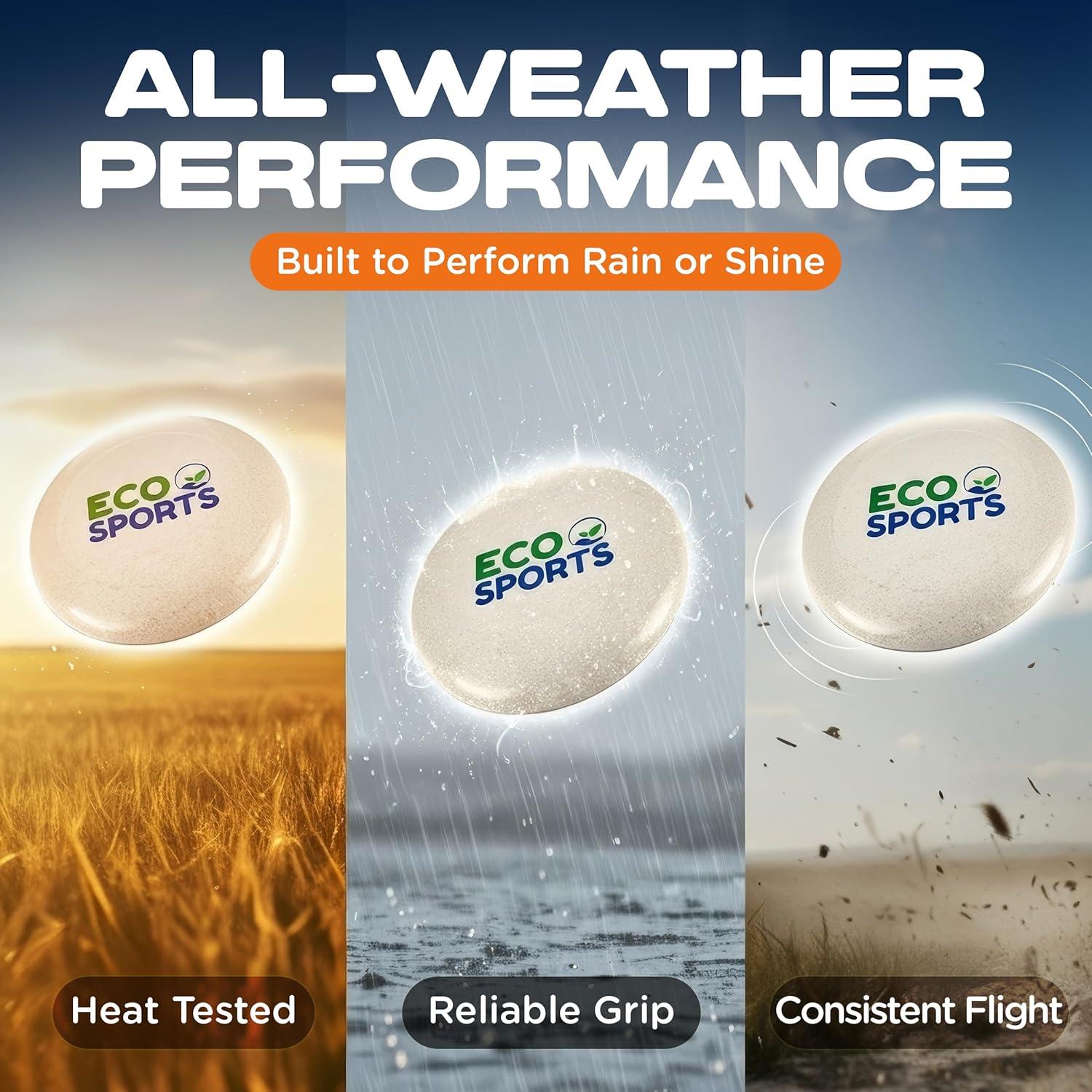 Disco Frisbee Ultimate Eco Sports 175g - Paja de Trigo