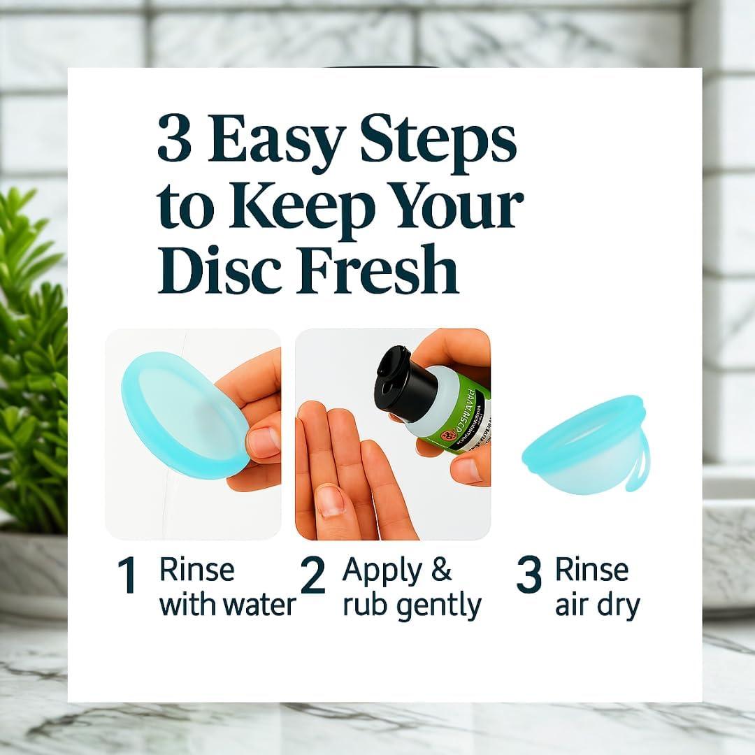 Gel Limpiador Menstrual HepiFlo 120ml - Natural y Hipoalergénico