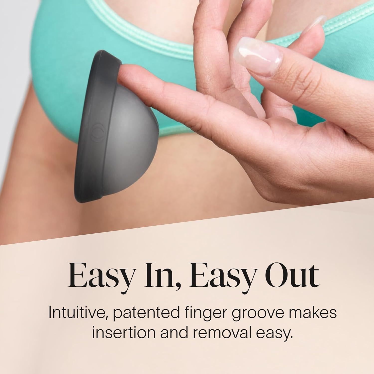 Disco Menstrual Reutilizable Cora | Silicona Grado Médico | Hasta 12 Horas