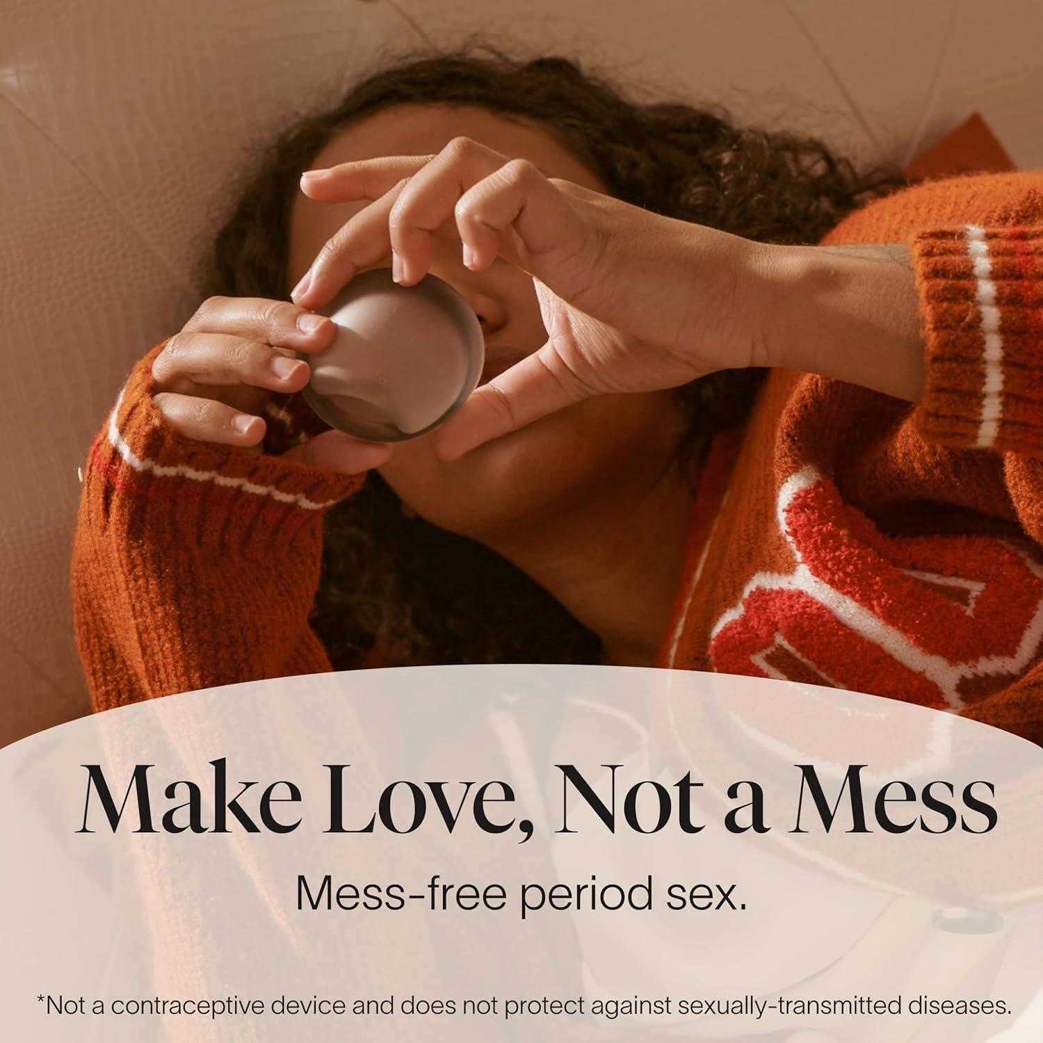 Disco Menstrual Reutilizable Cora | Silicona Grado Médico | Hasta 12 Horas