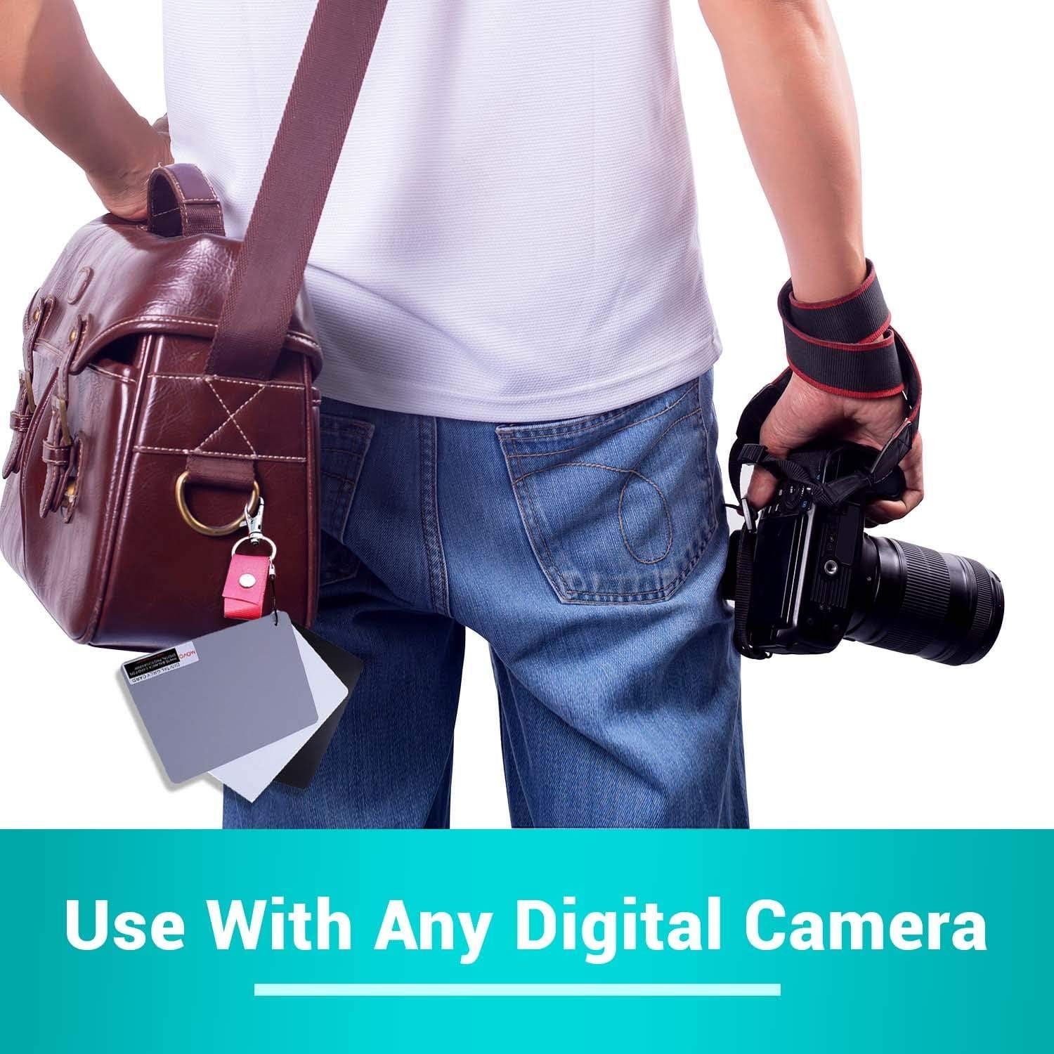 Juego de Tarjetas de Balance de Blancos Movo GC-2 12.7x10.2cm