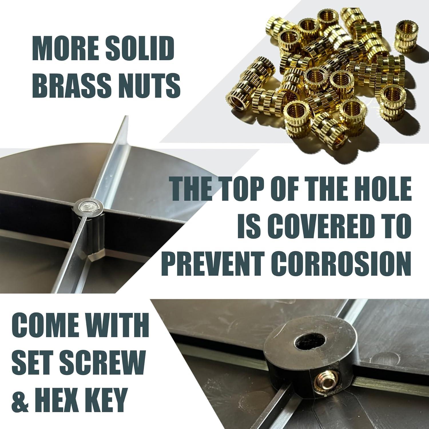 Disco de Spinner de Esparcidor 20.32 cm PP con Tornillo Inoxidable