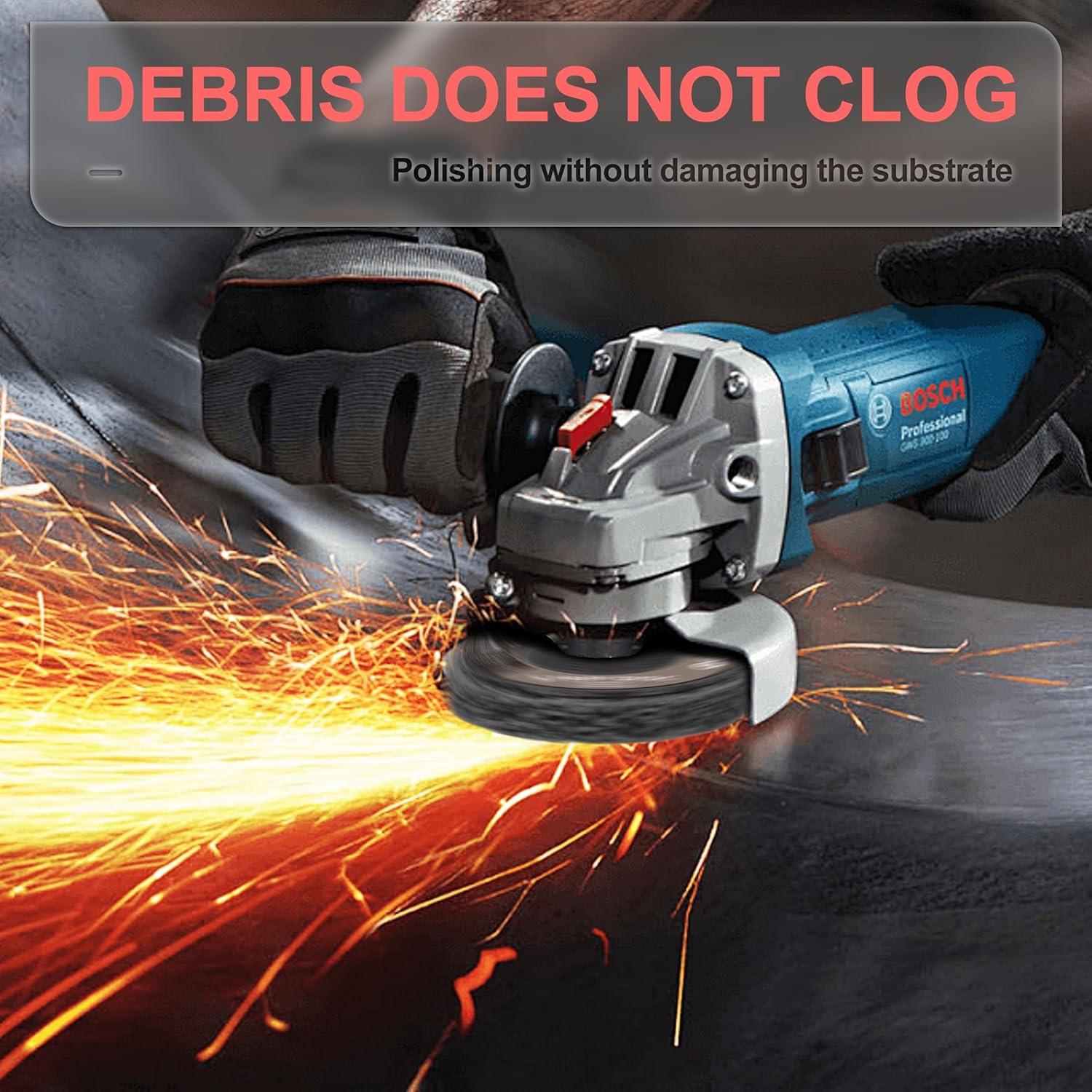 Discos Desengrasantes Vantego 115mm Paquete de 5 para Amoladora