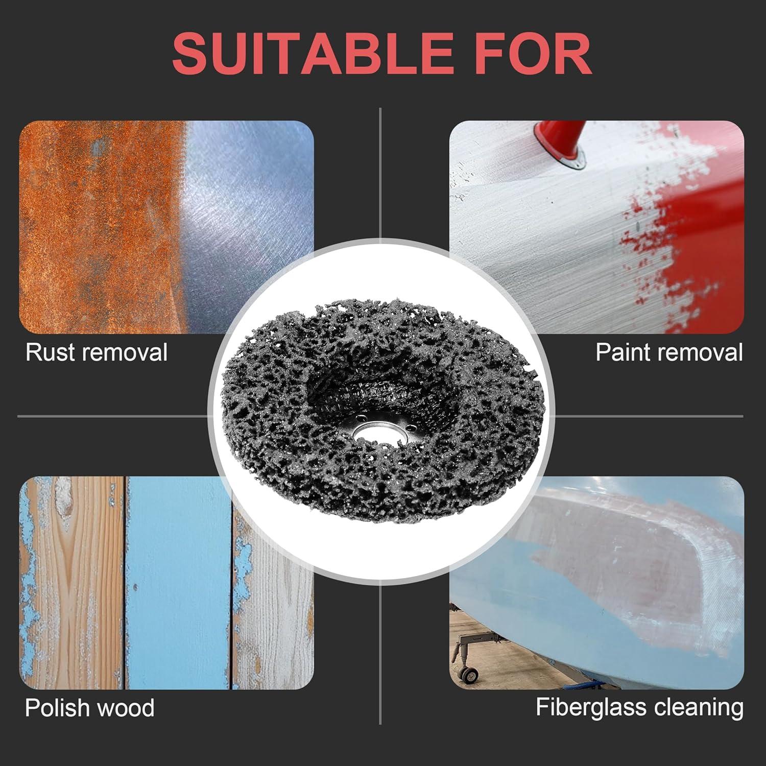 Discos Desengrasantes Vantego 115mm Paquete de 5 para Amoladora