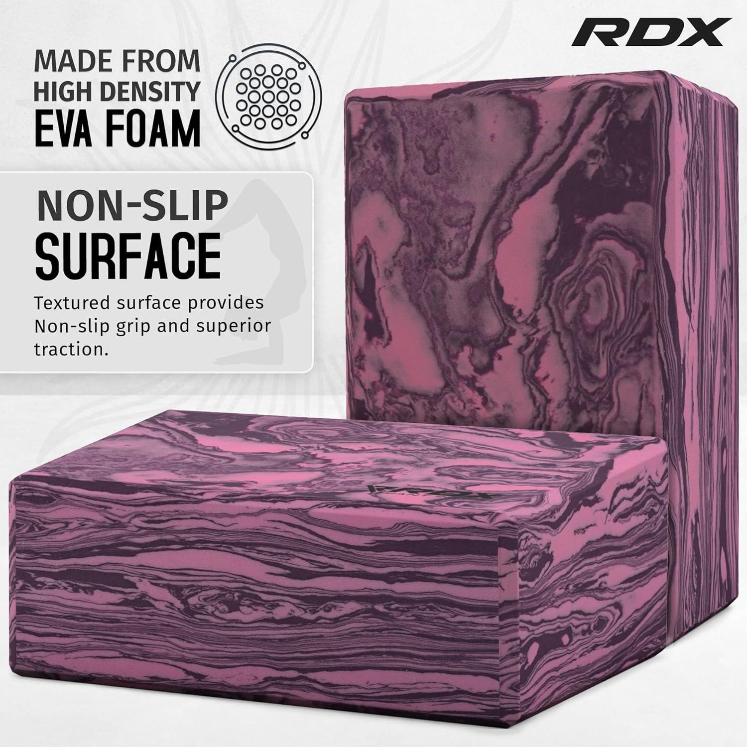 Bloque de Yoga RDX de Espuma EVA Antideslizante 23x15x9.8cm