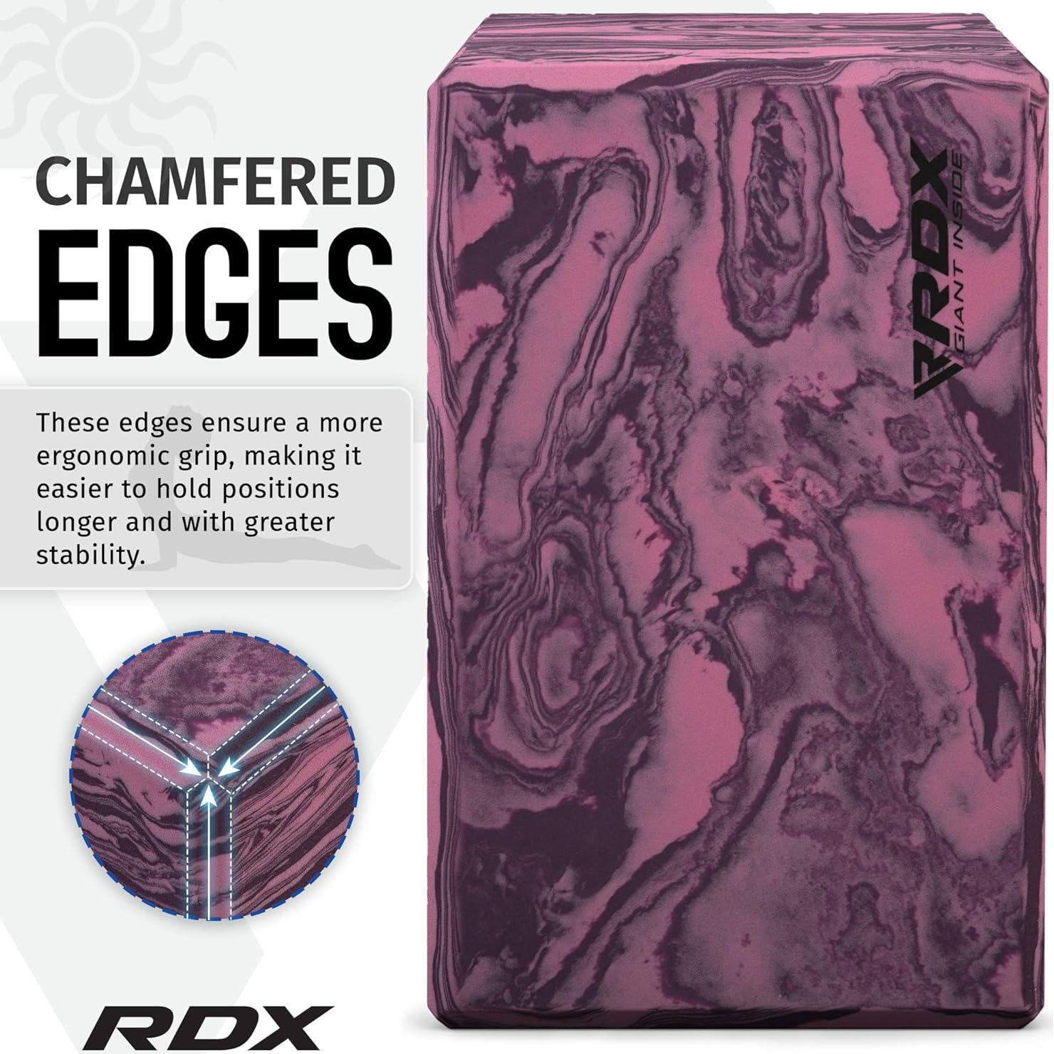 Bloque de Yoga RDX de Espuma EVA Antideslizante 23x15x9.8cm